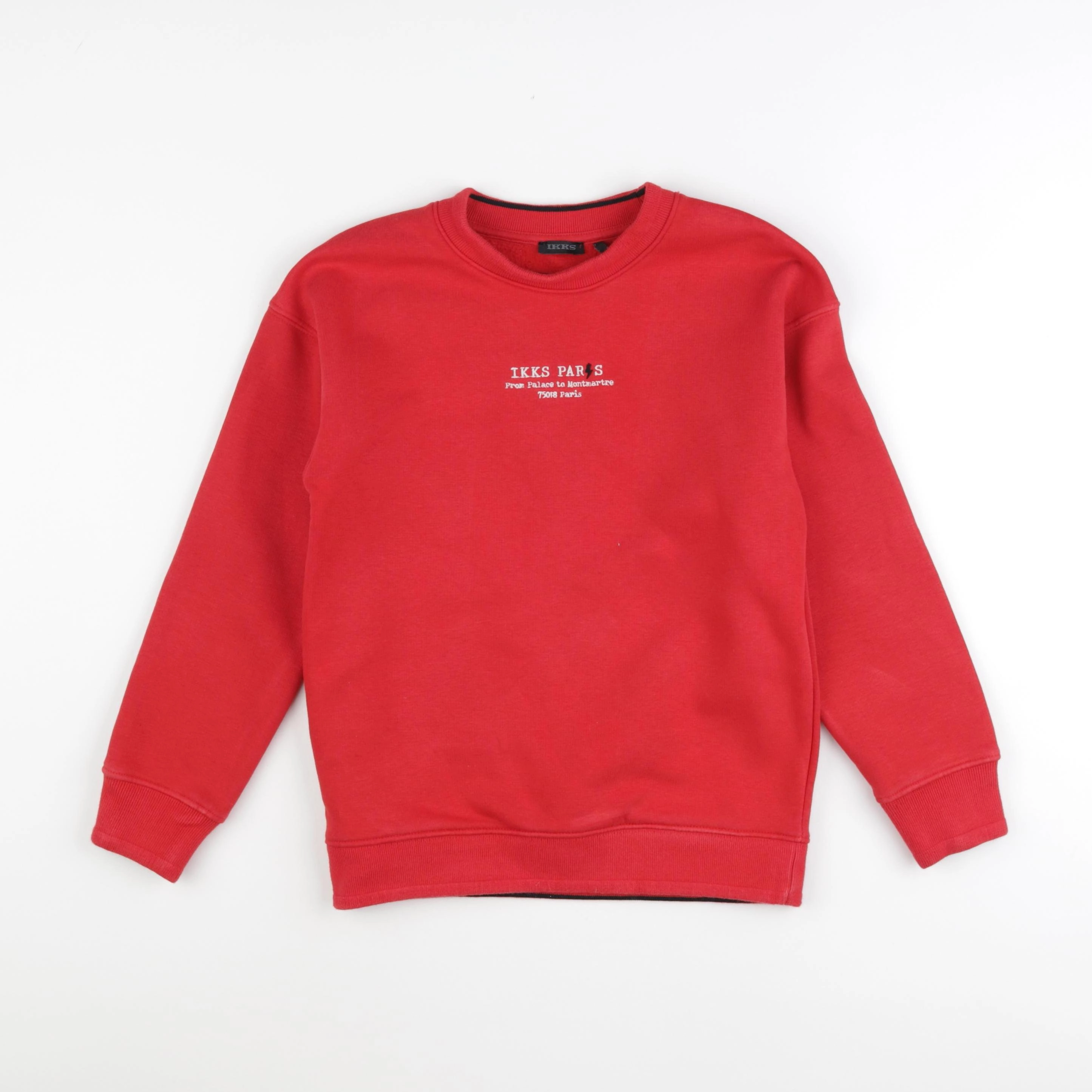 IKKS - sweat rose - 8 ans
