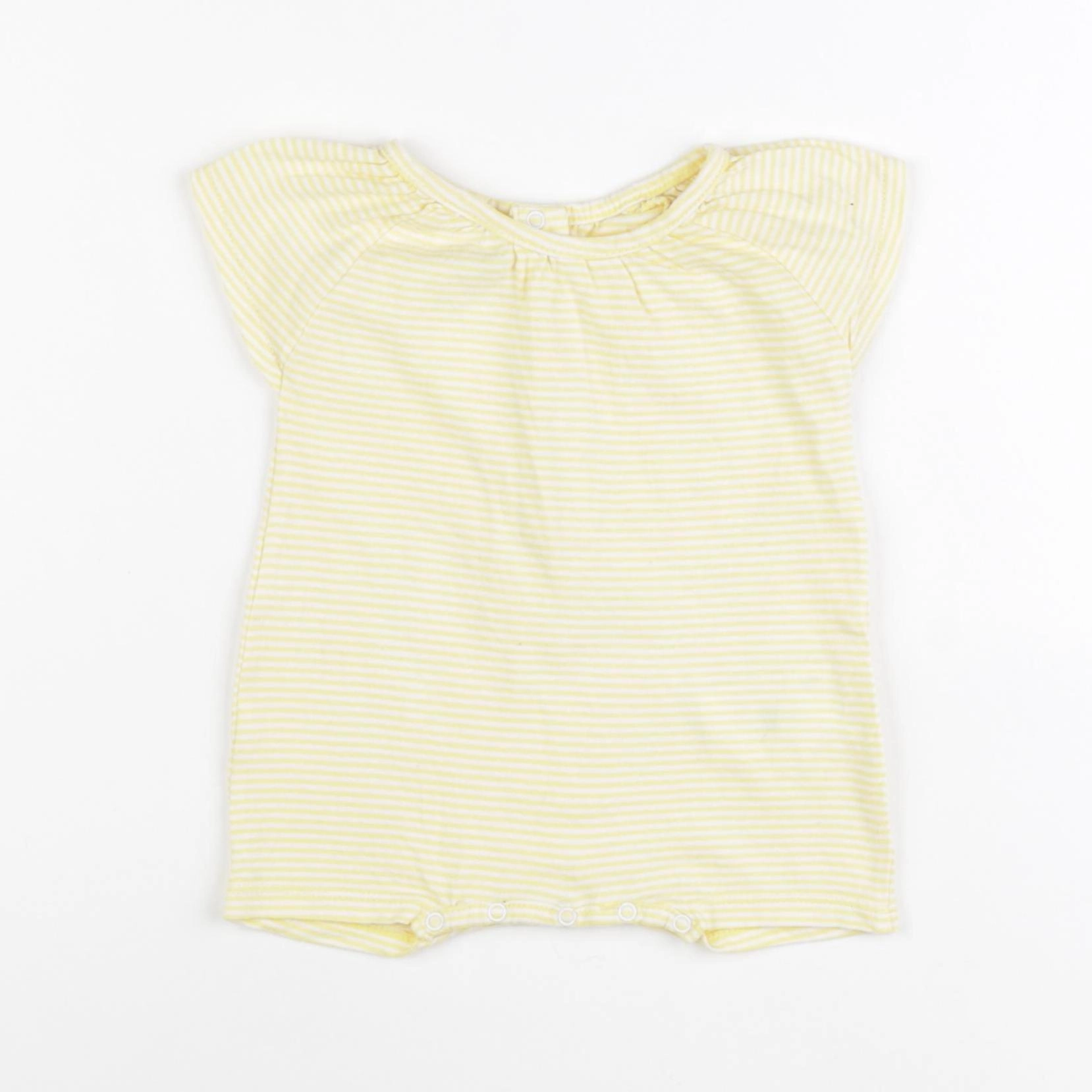 Vertbaudet - combinaison jaune - 3 mois