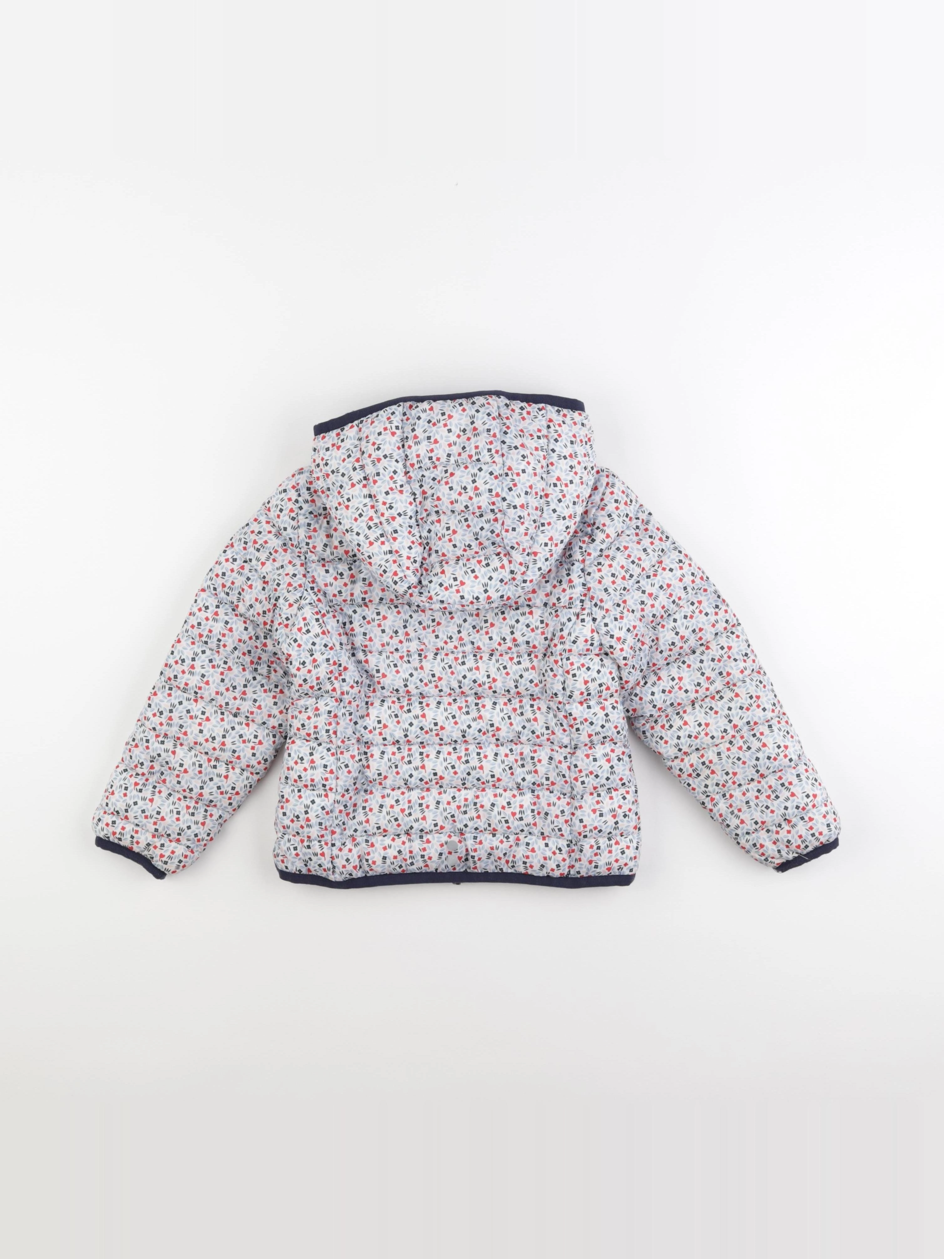 Okaidi - doudoune multicolore - 4 ans