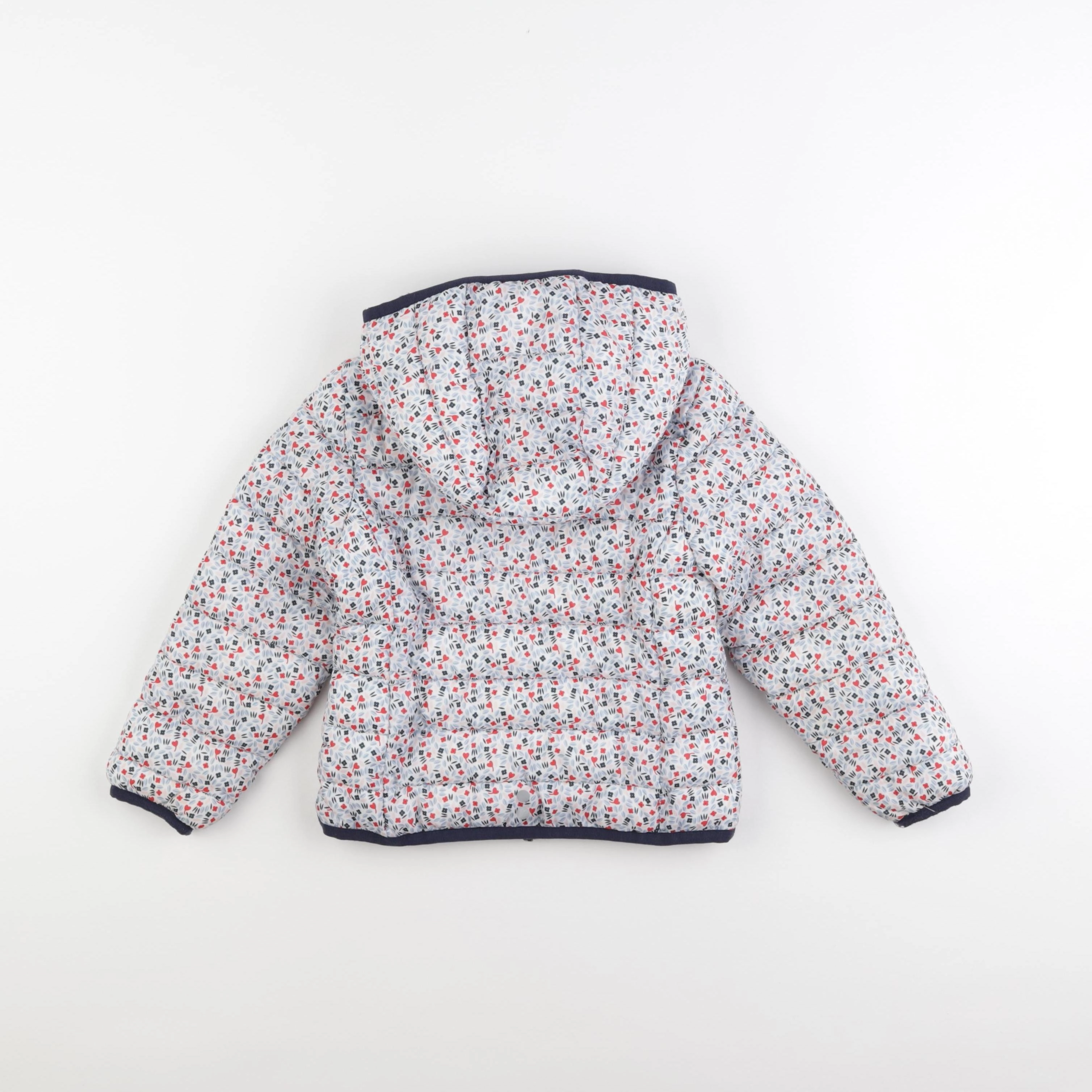 Okaidi - doudoune multicolore - 4 ans