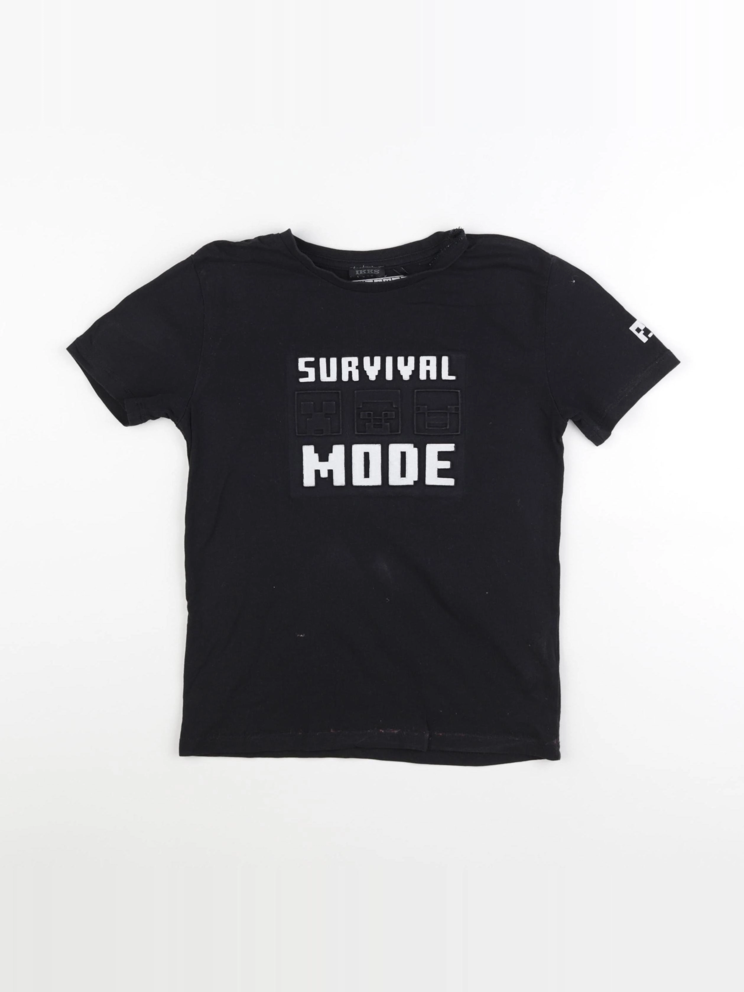 IKKS - tee-shirt noir - 8 ans
