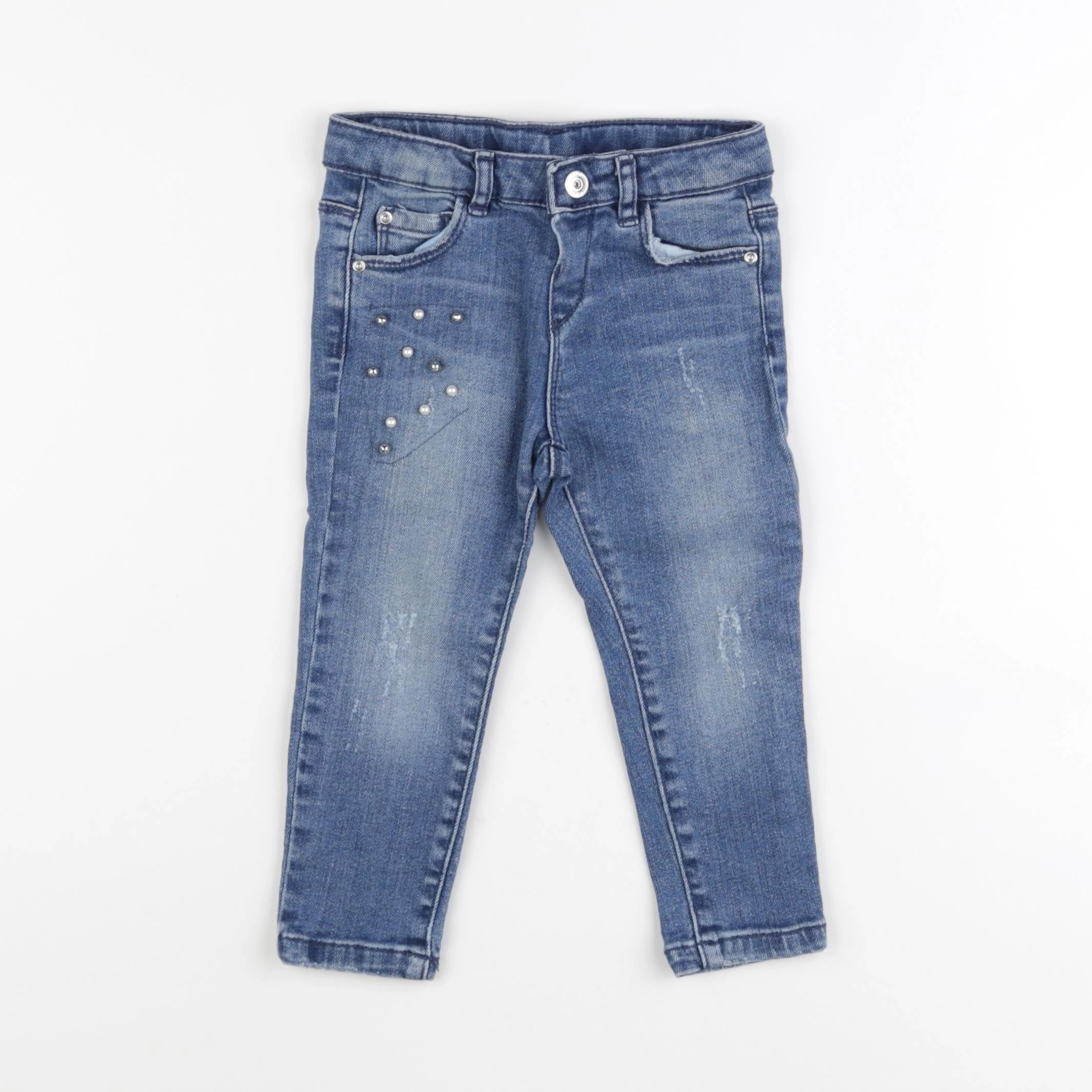 Zara - jean bleu - 18/24 mois