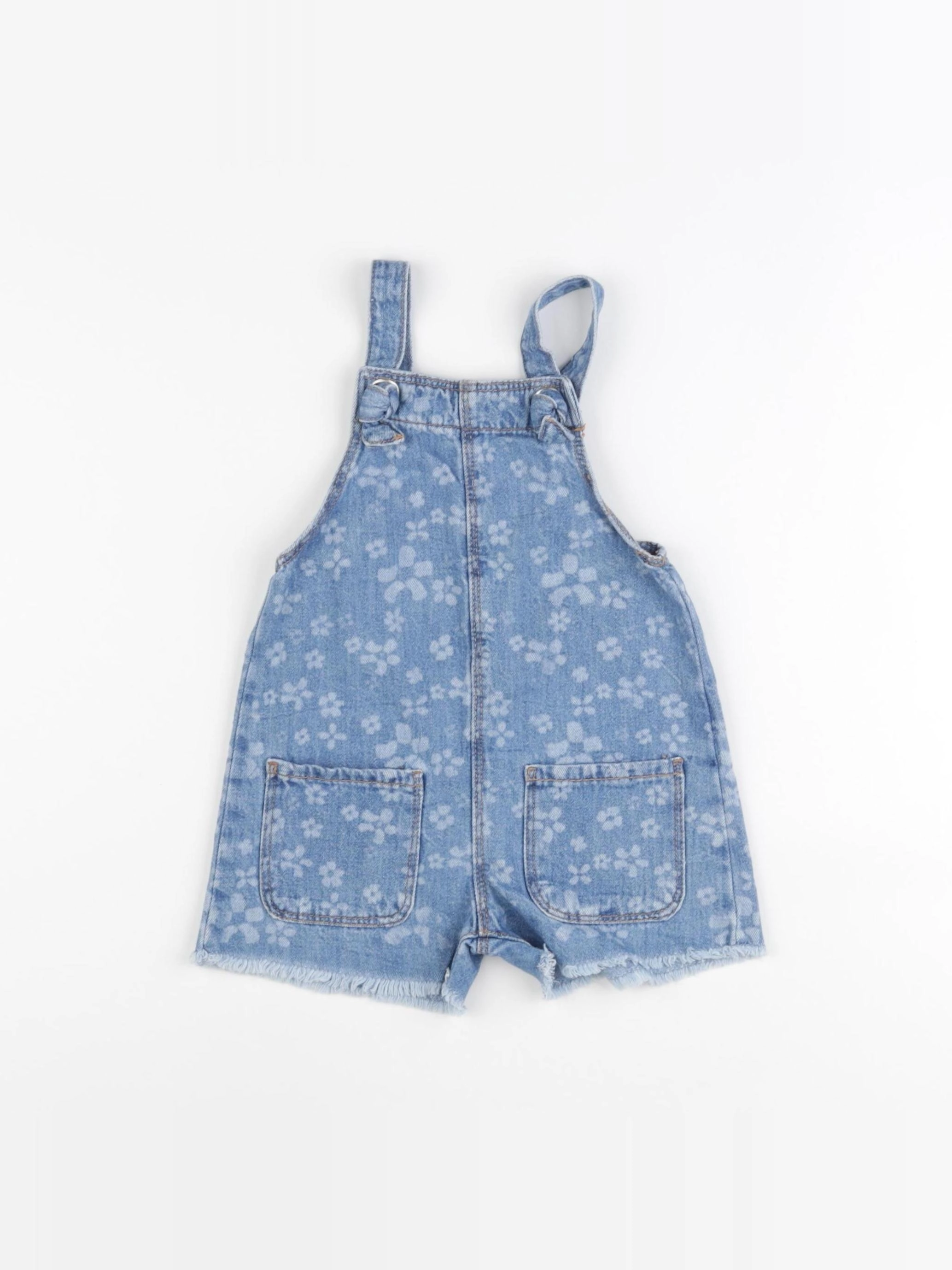 Zara - salopette bleu - 12/18 mois