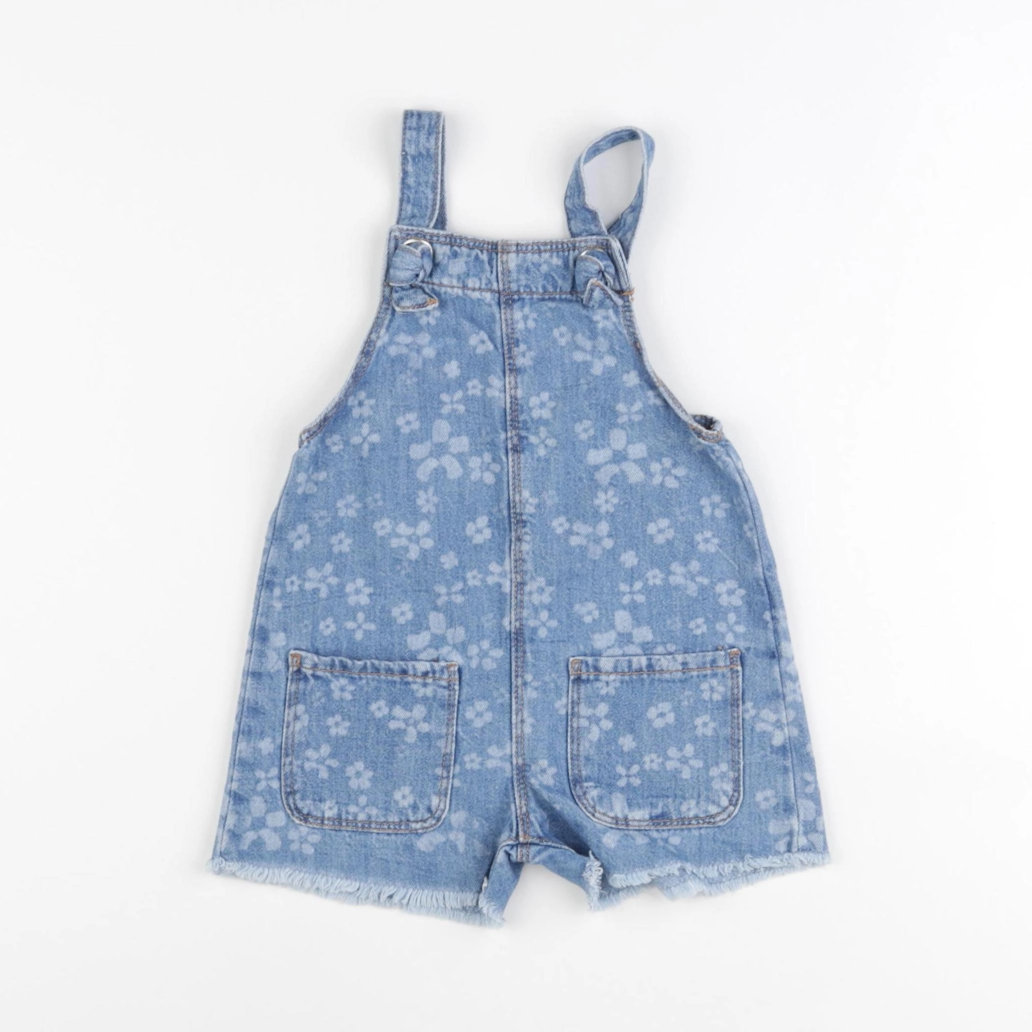 Zara - salopette bleu - 12/18 mois