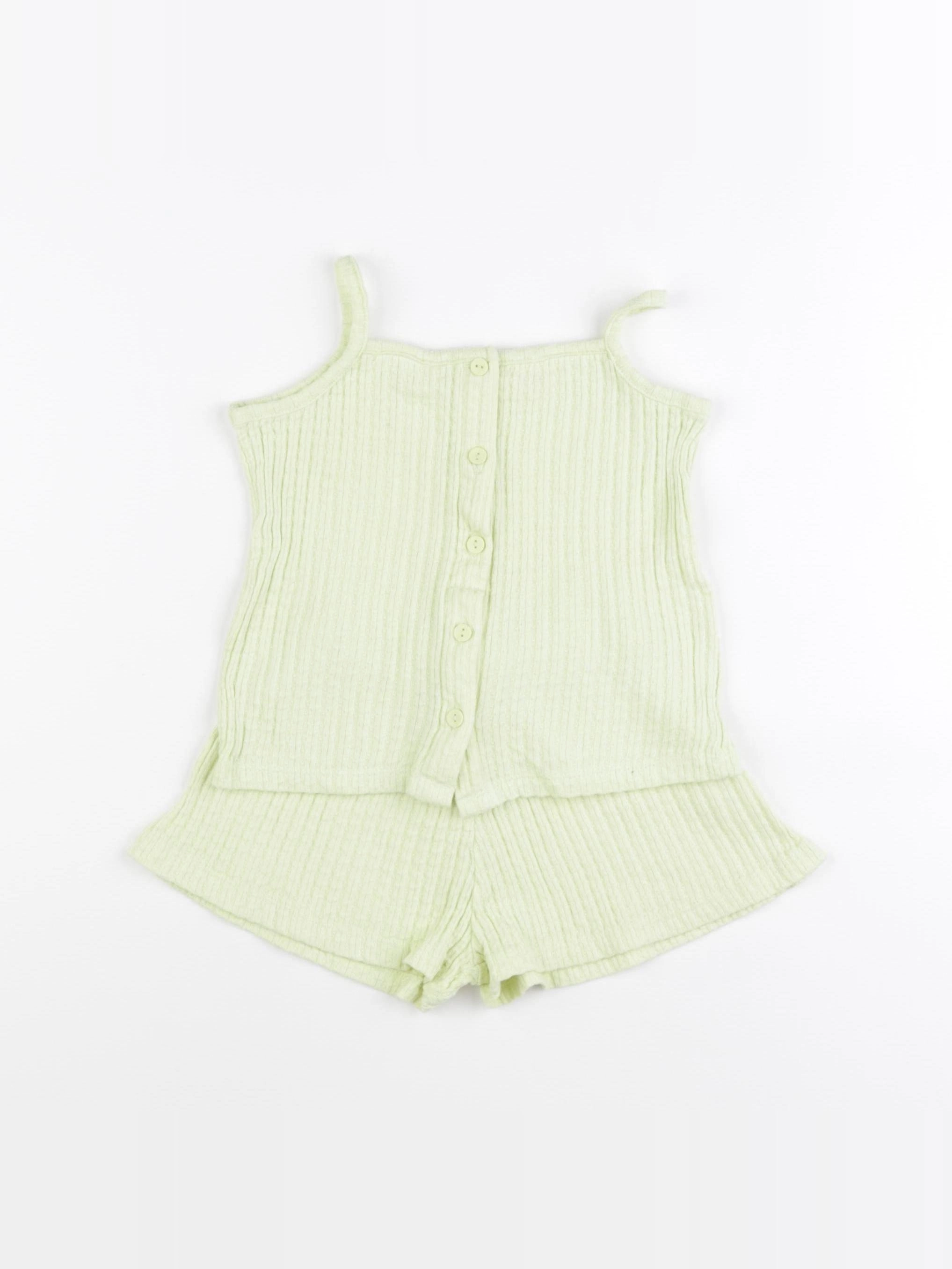 Zara - ensemble jaune - 12/18 mois