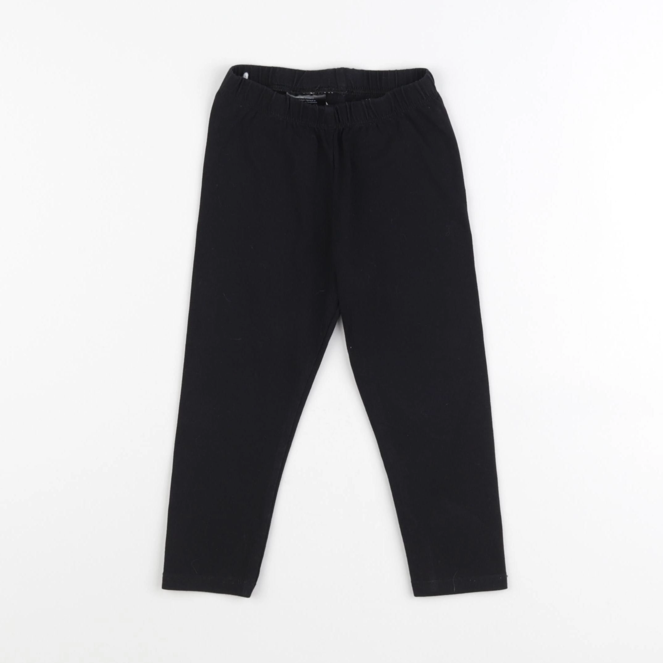 H&M - legging noir - 12/18 mois