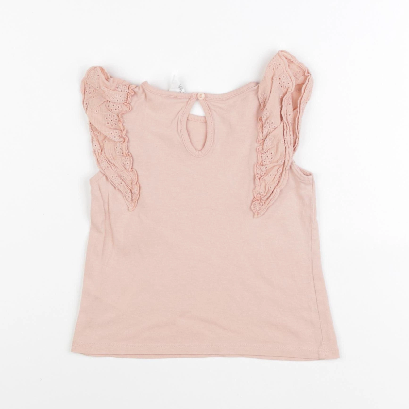 H&M - débardeur rose - 6/9 mois