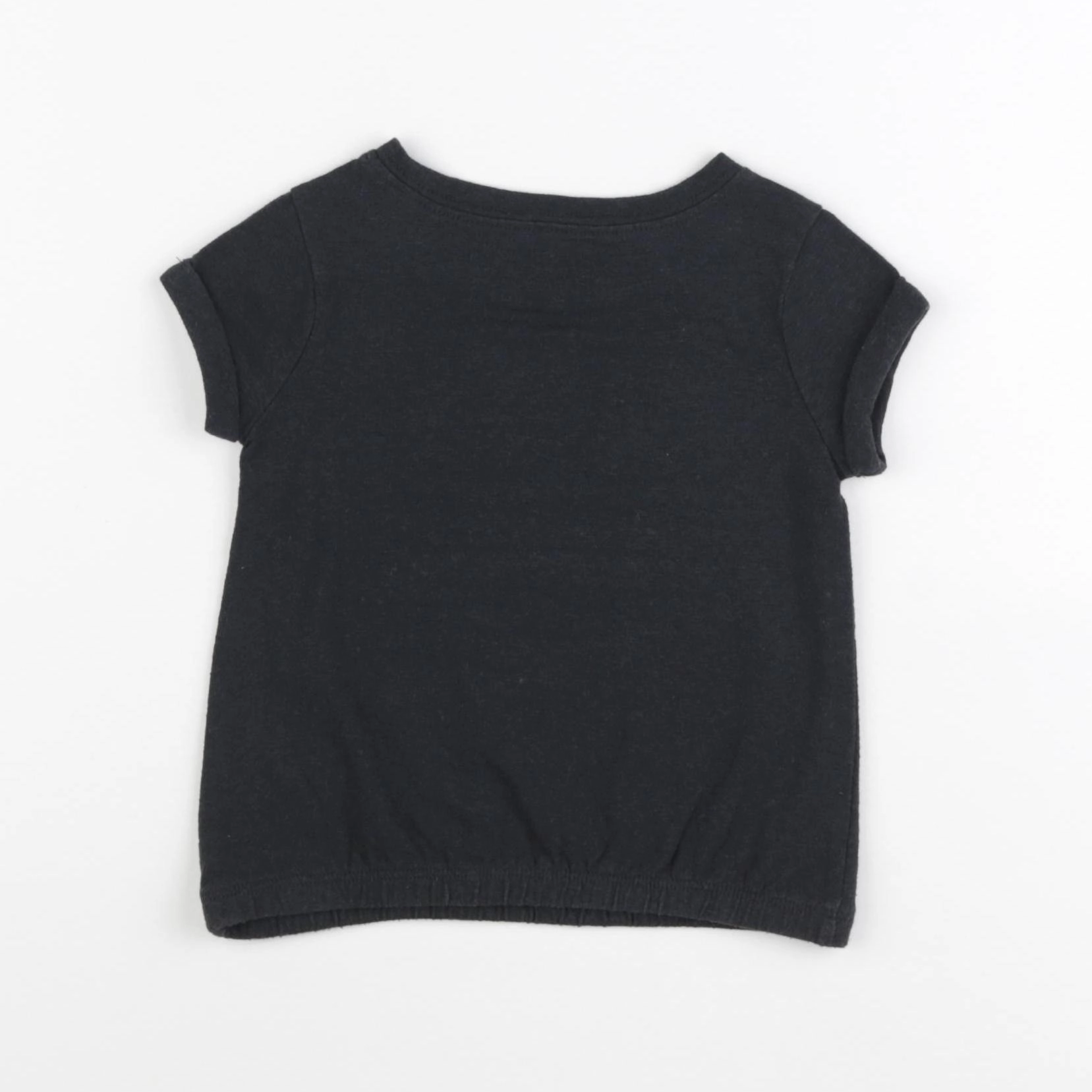 GAP - tee-shirt noir - 12/18 mois