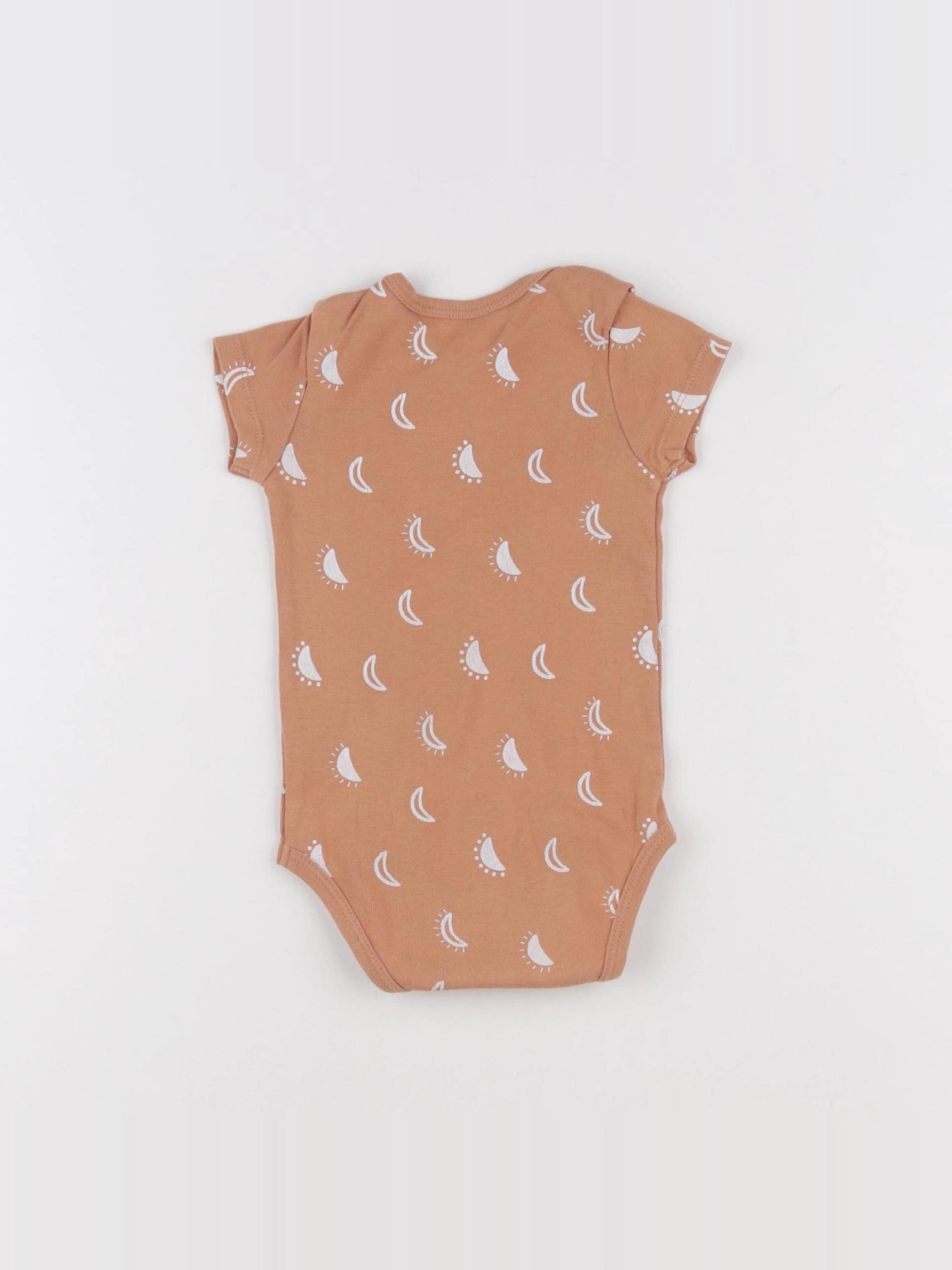 La Redoute - body orange - 9 mois