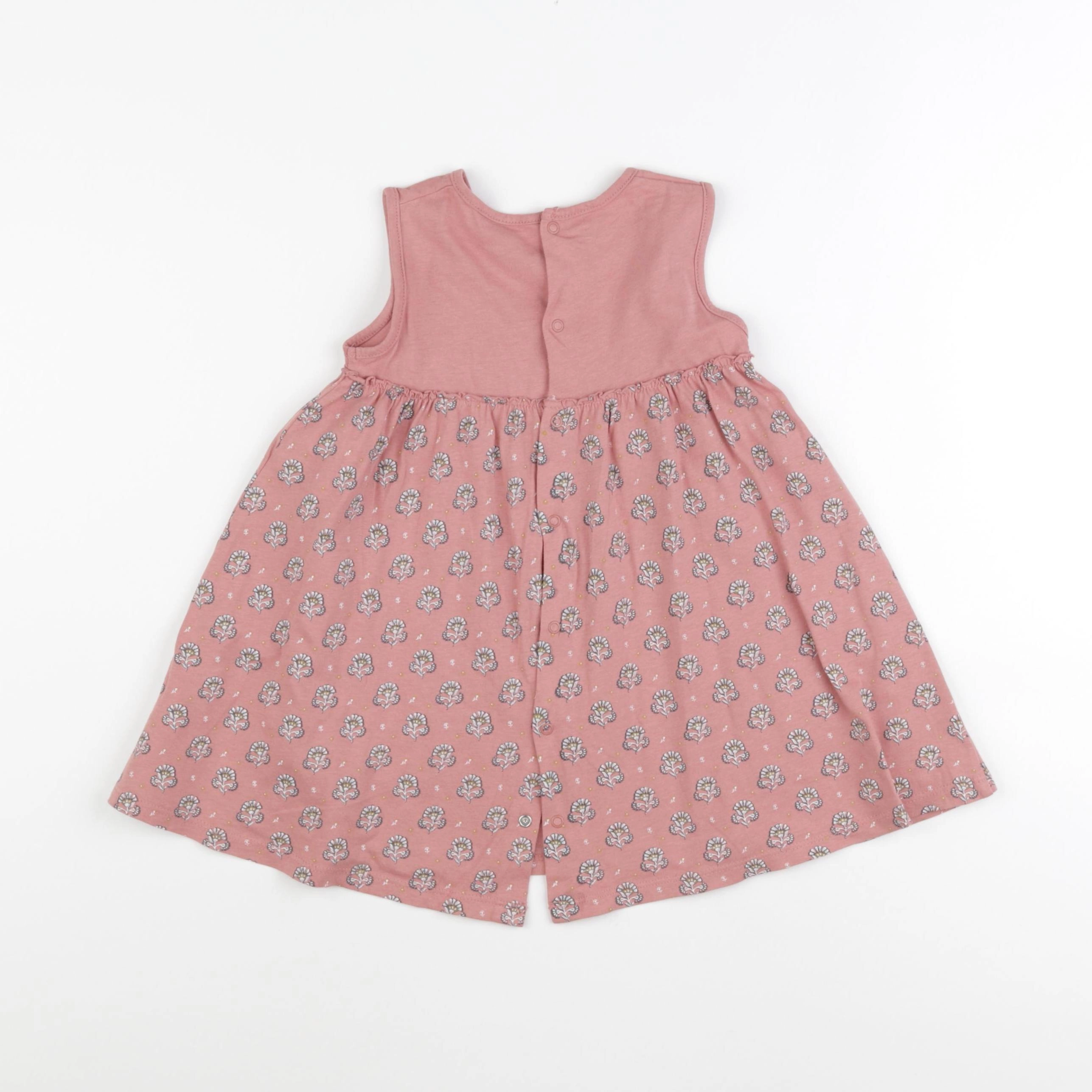 Vertbaudet - robe rose - 18 mois