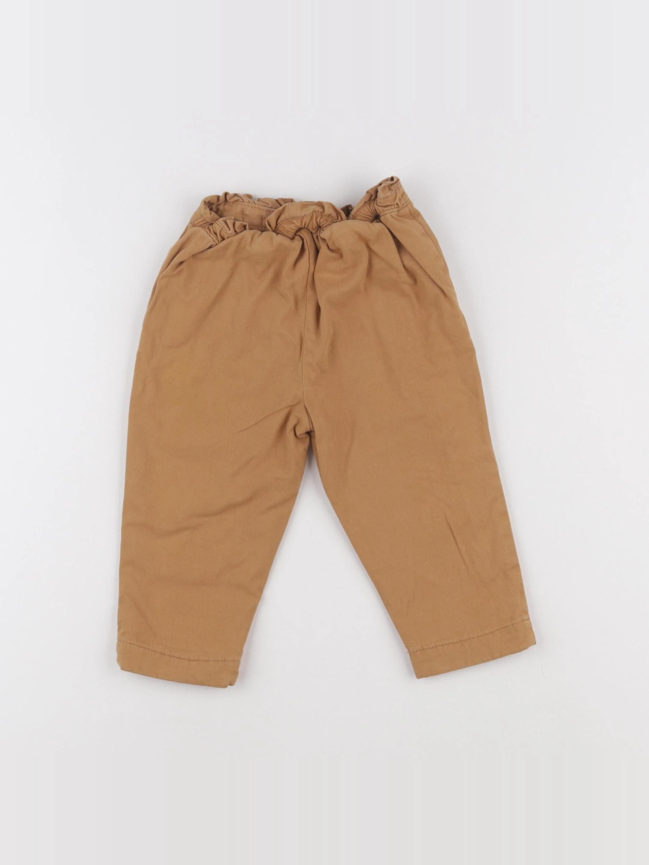 Vertbaudet - pantalon marron - 18 mois