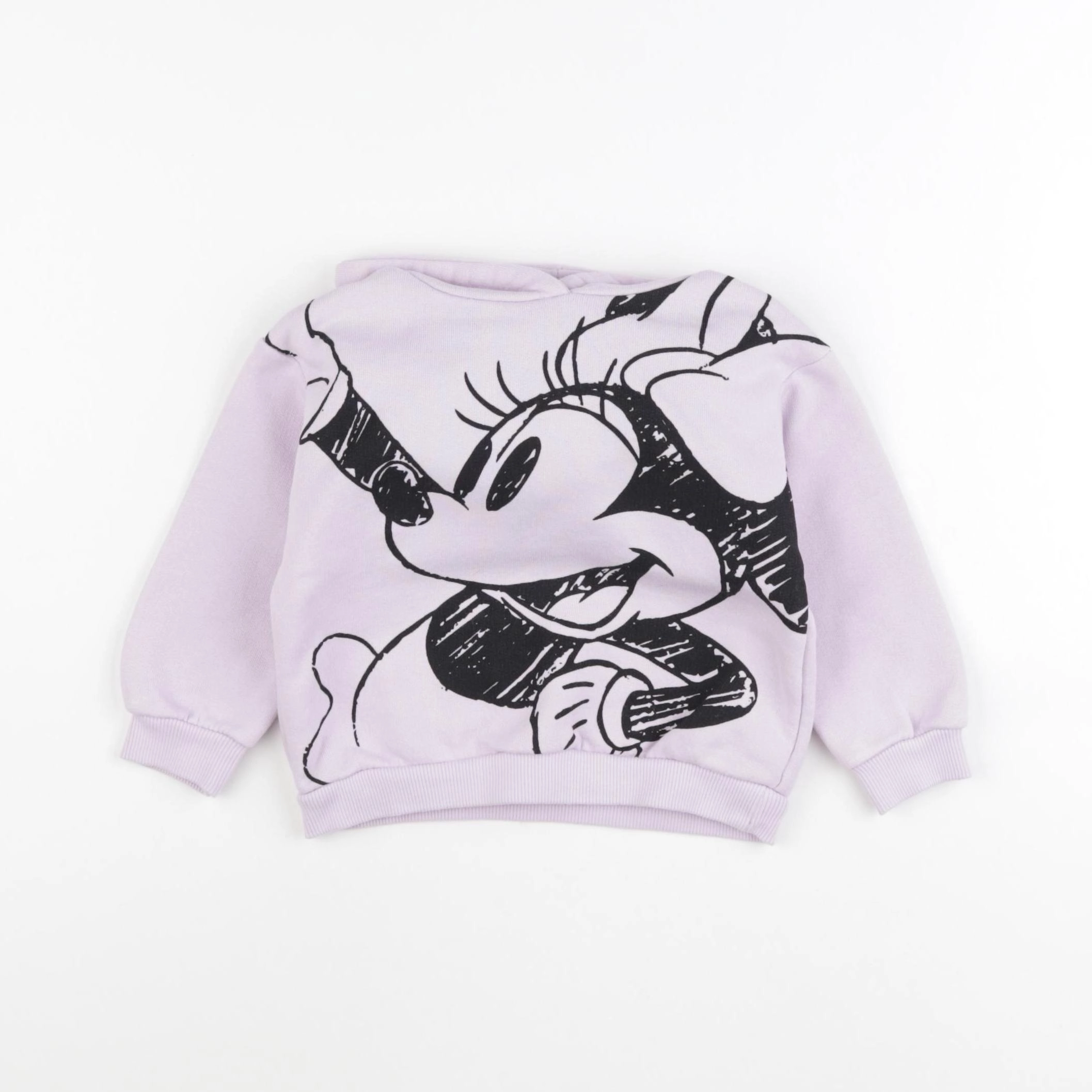 Zara - sweat violet - 12/18 mois