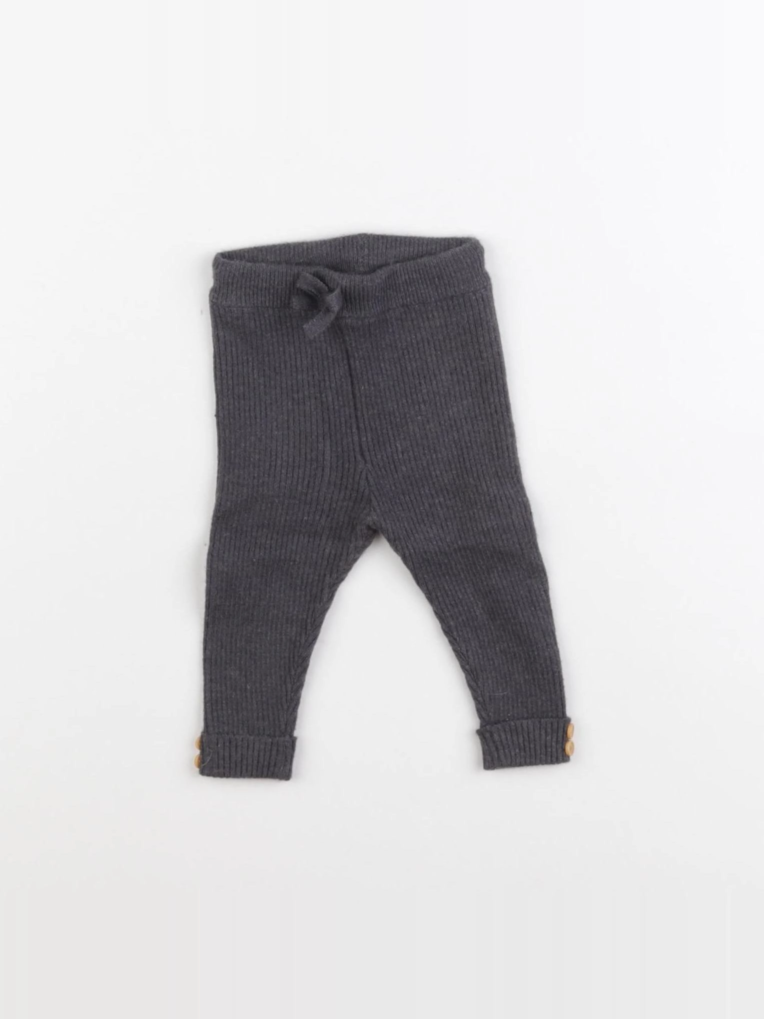 Vertbaudet - legging gris - 3 mois