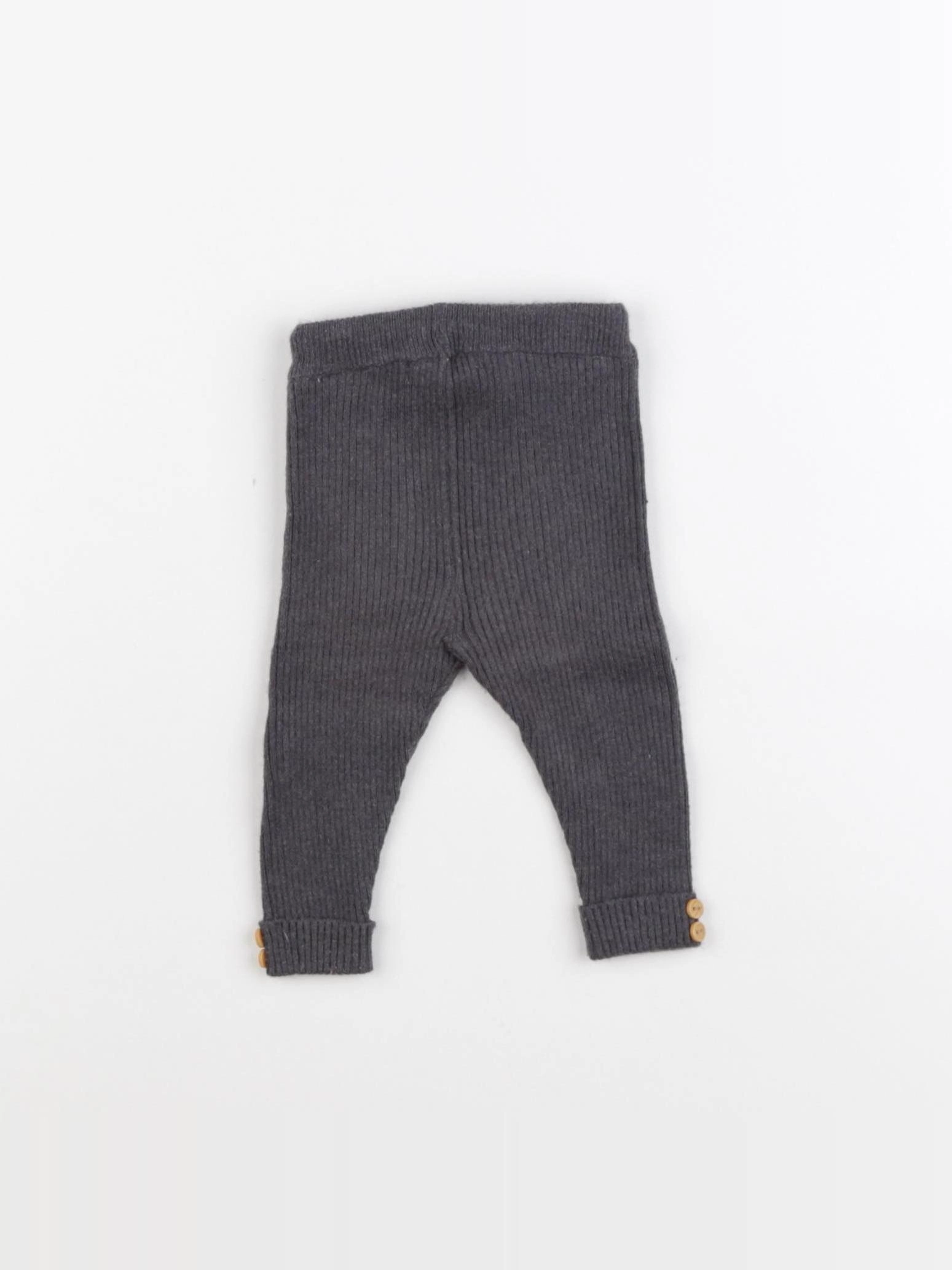 Vertbaudet - legging gris - 3 mois