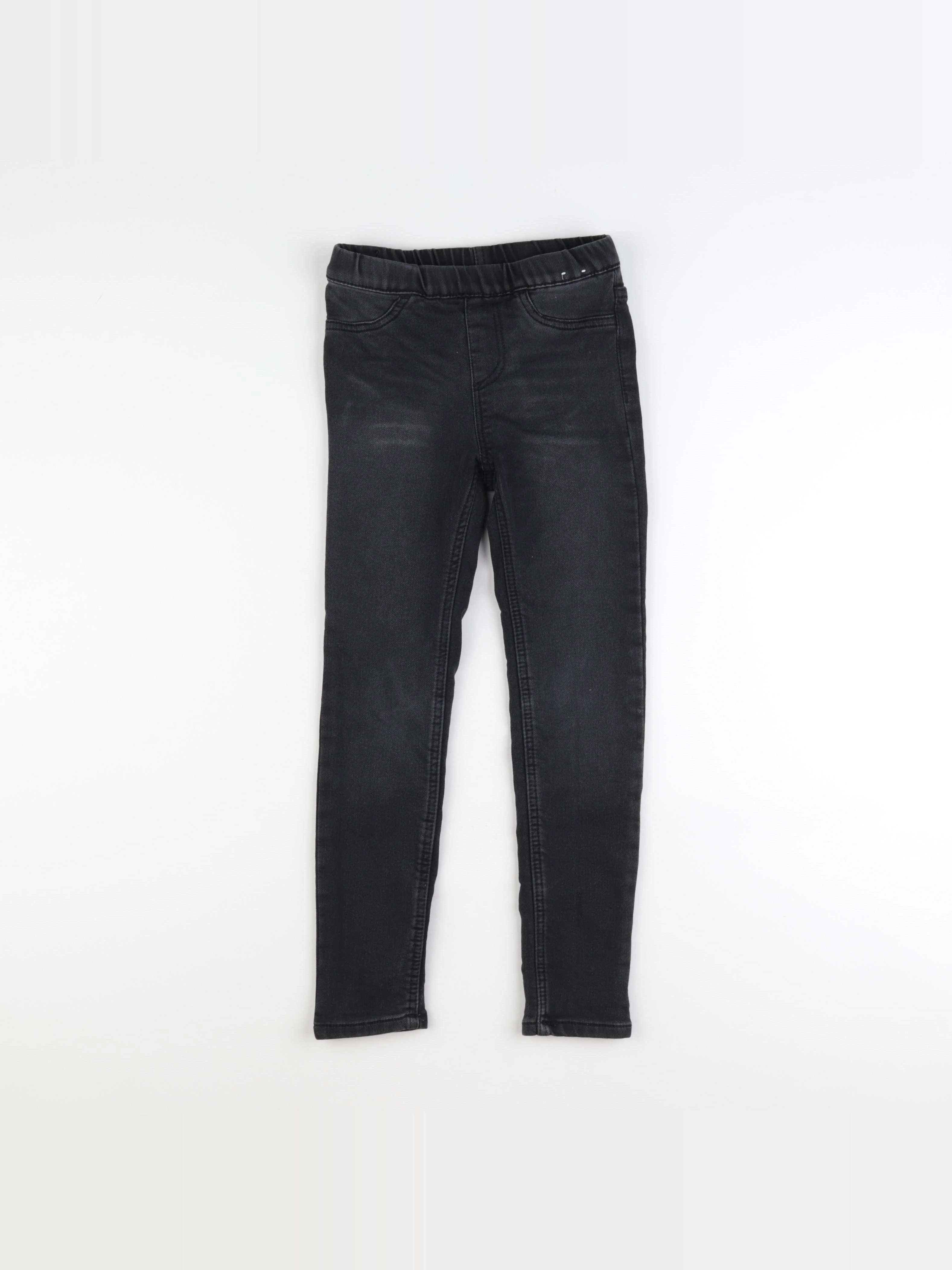 H&M - jegging gris - 6/7 ans