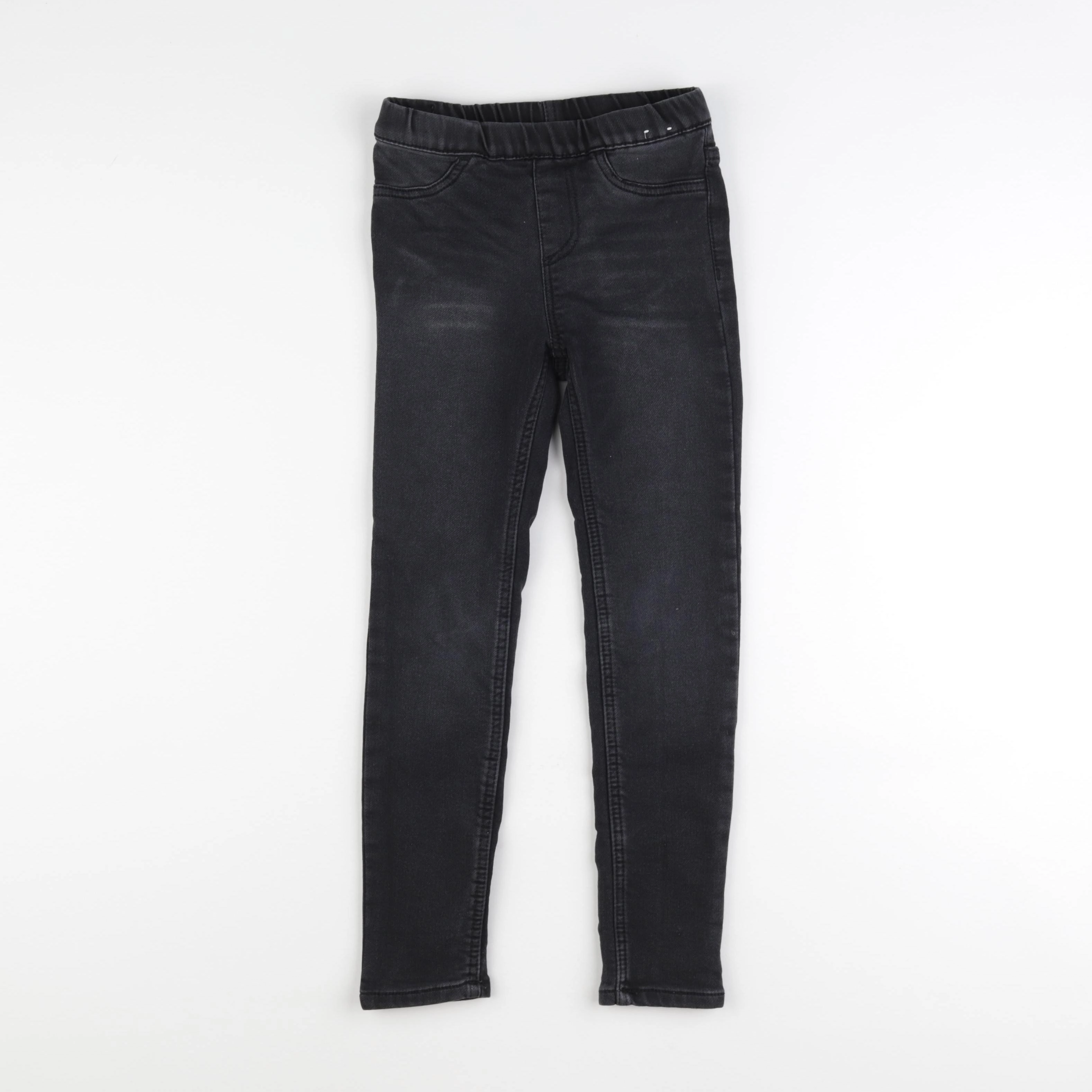 H&M - jegging gris - 6/7 ans