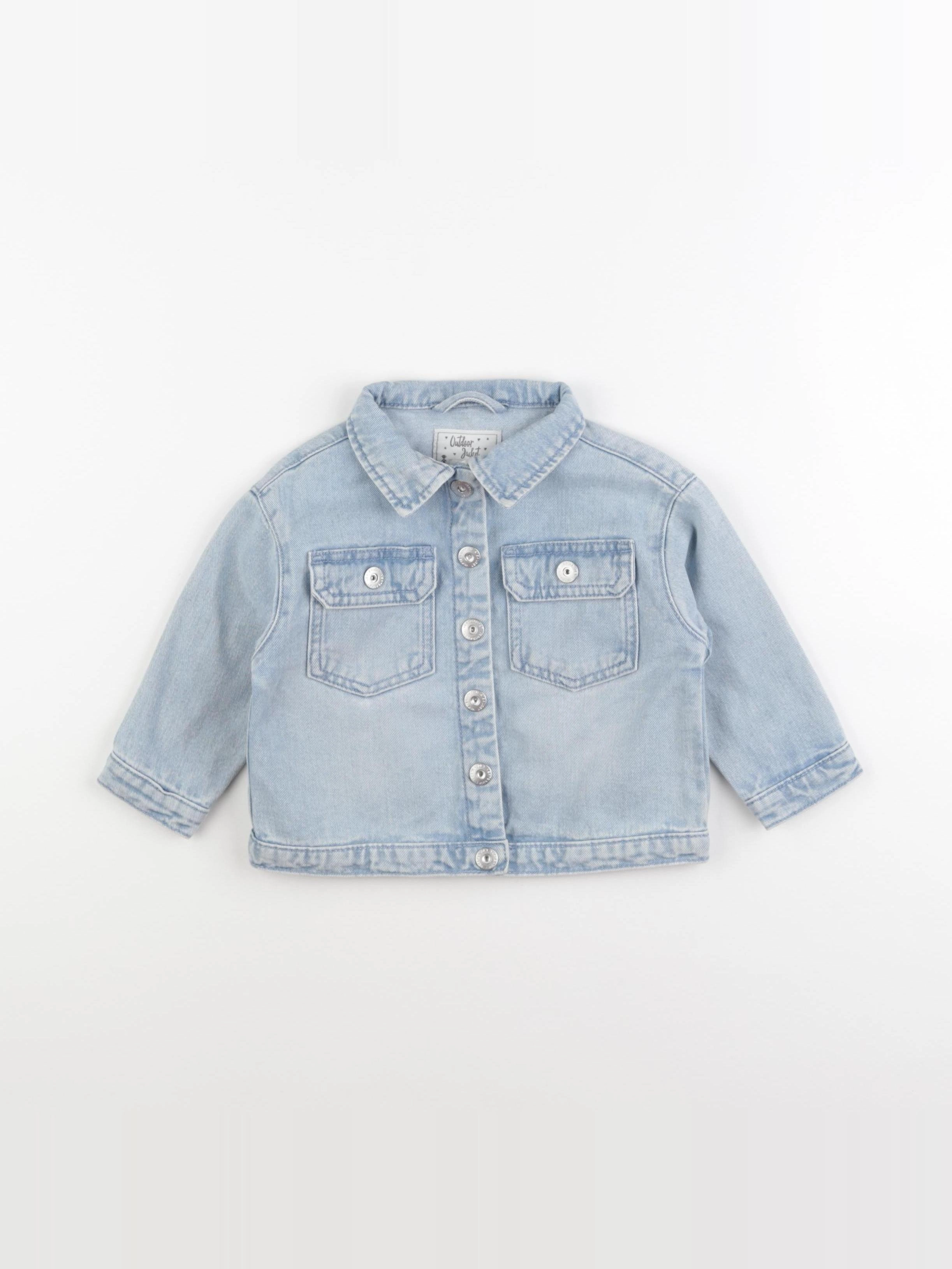 Vertbaudet - veste bleu - 18 mois