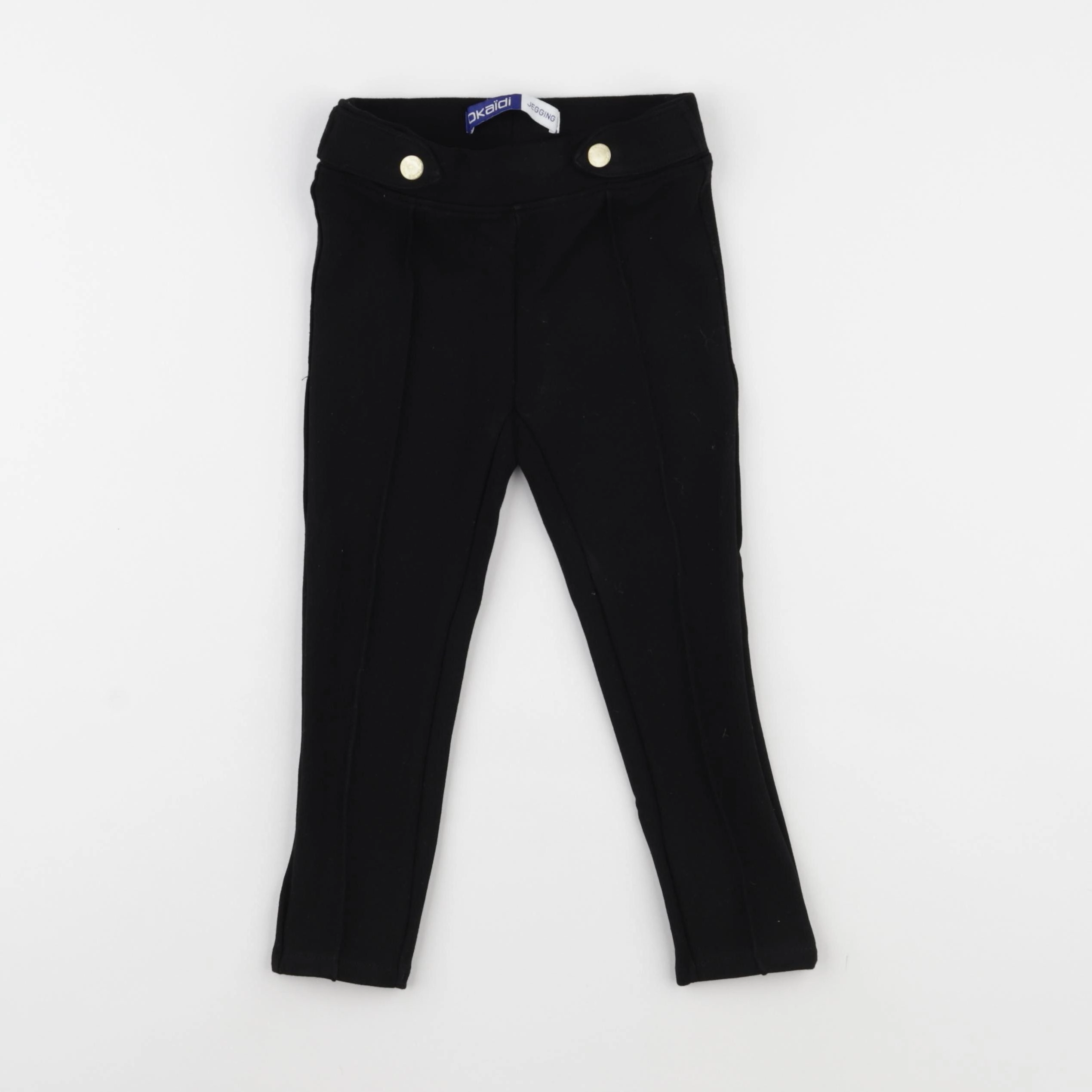 Okaidi - jegging noir - 4 ans