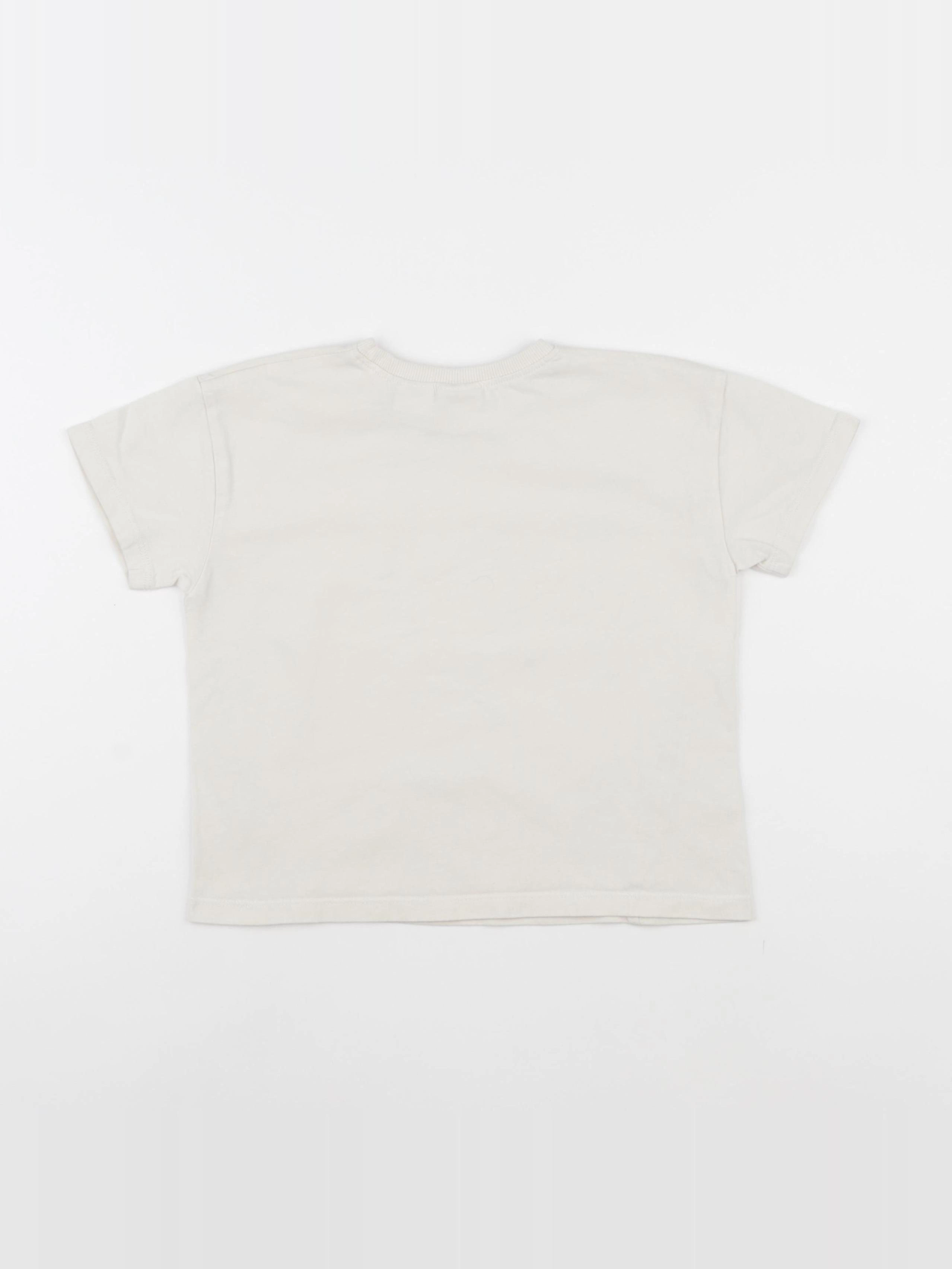 Zara - tee-shirt blanc - 5 ans