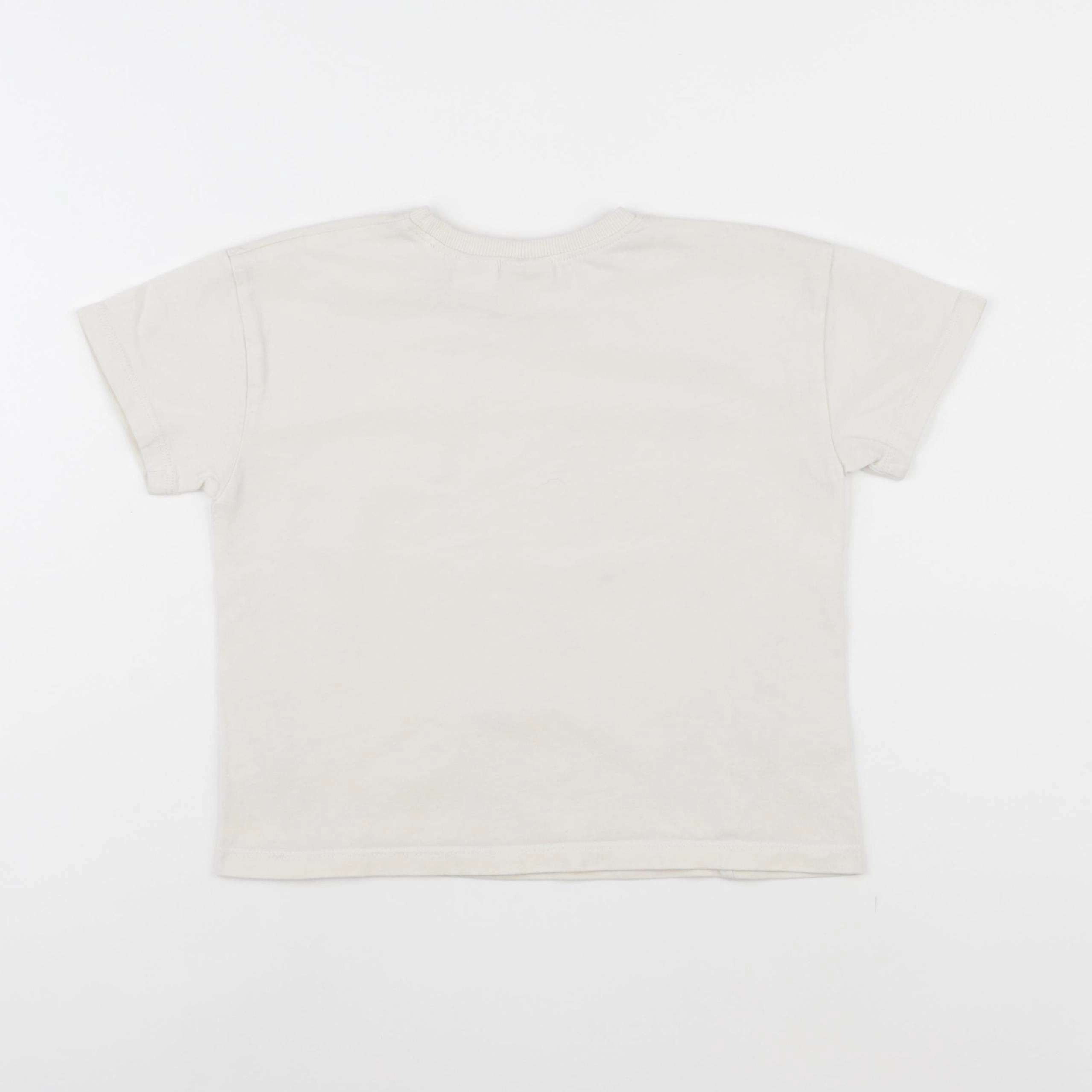 Zara - tee-shirt blanc - 5 ans