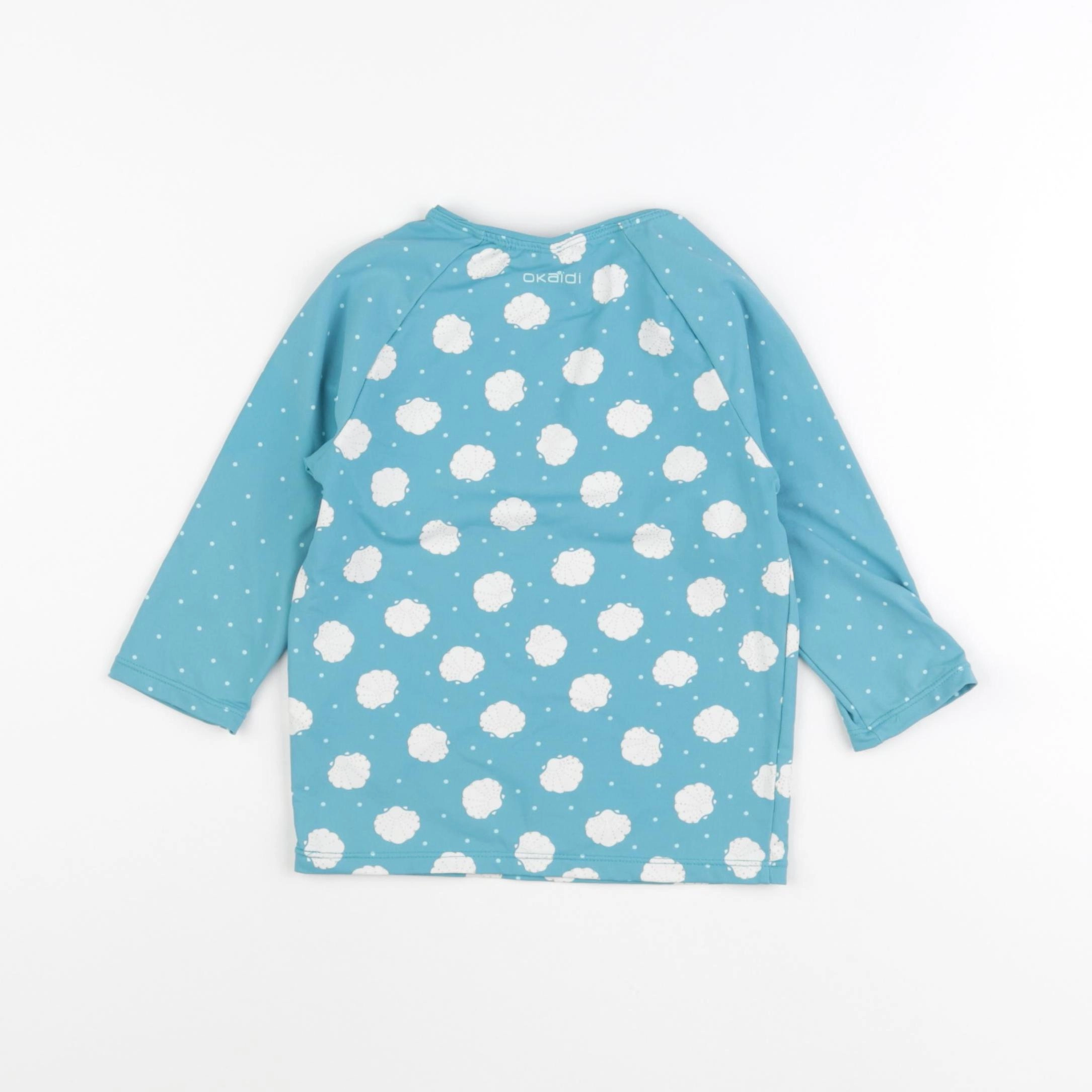 Okaidi - tee-shirt de bain bleu - 4 ans