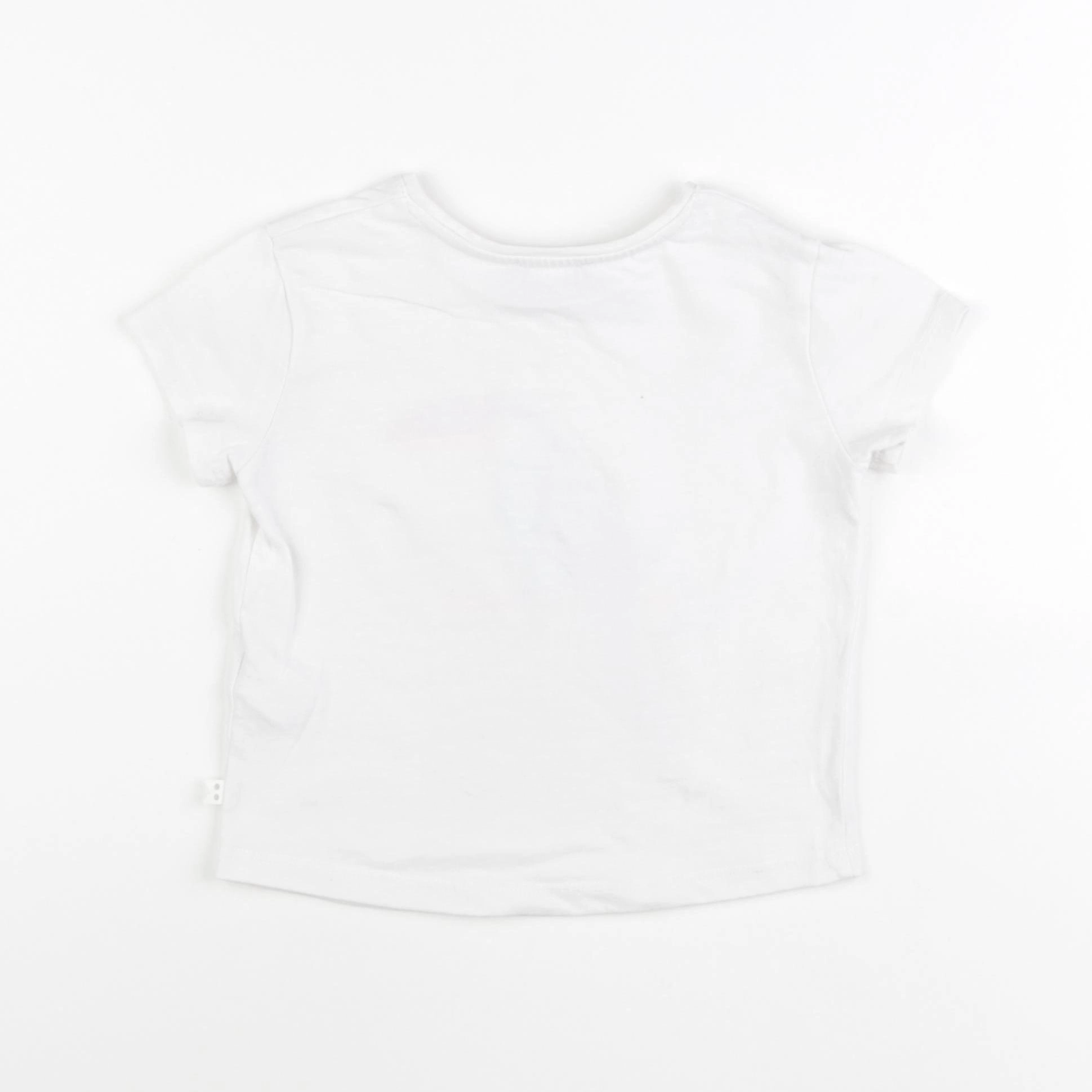 Okaidi - tee-shirt blanc - 4 ans