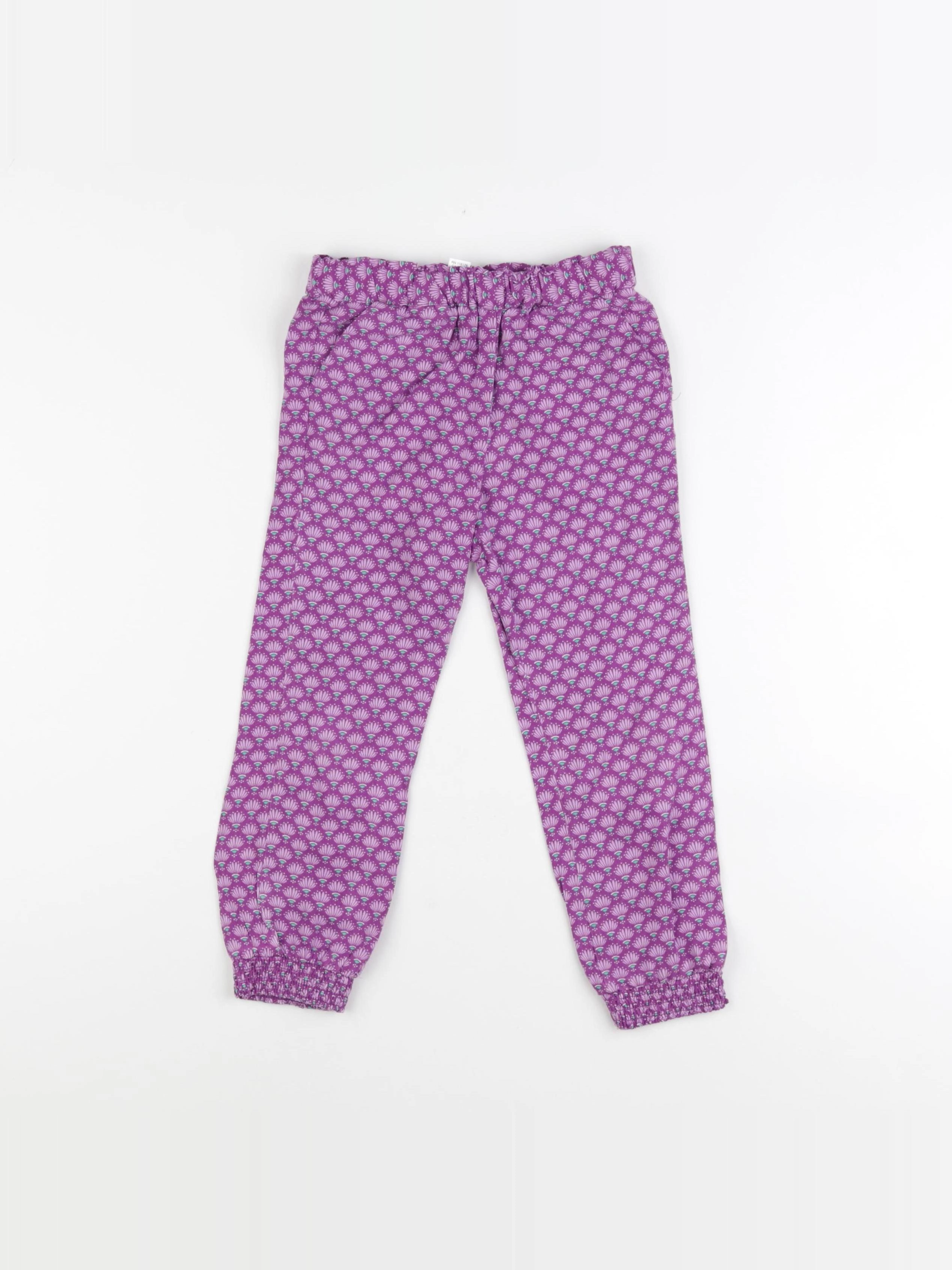 Okaidi - sarouel violet - 4 ans