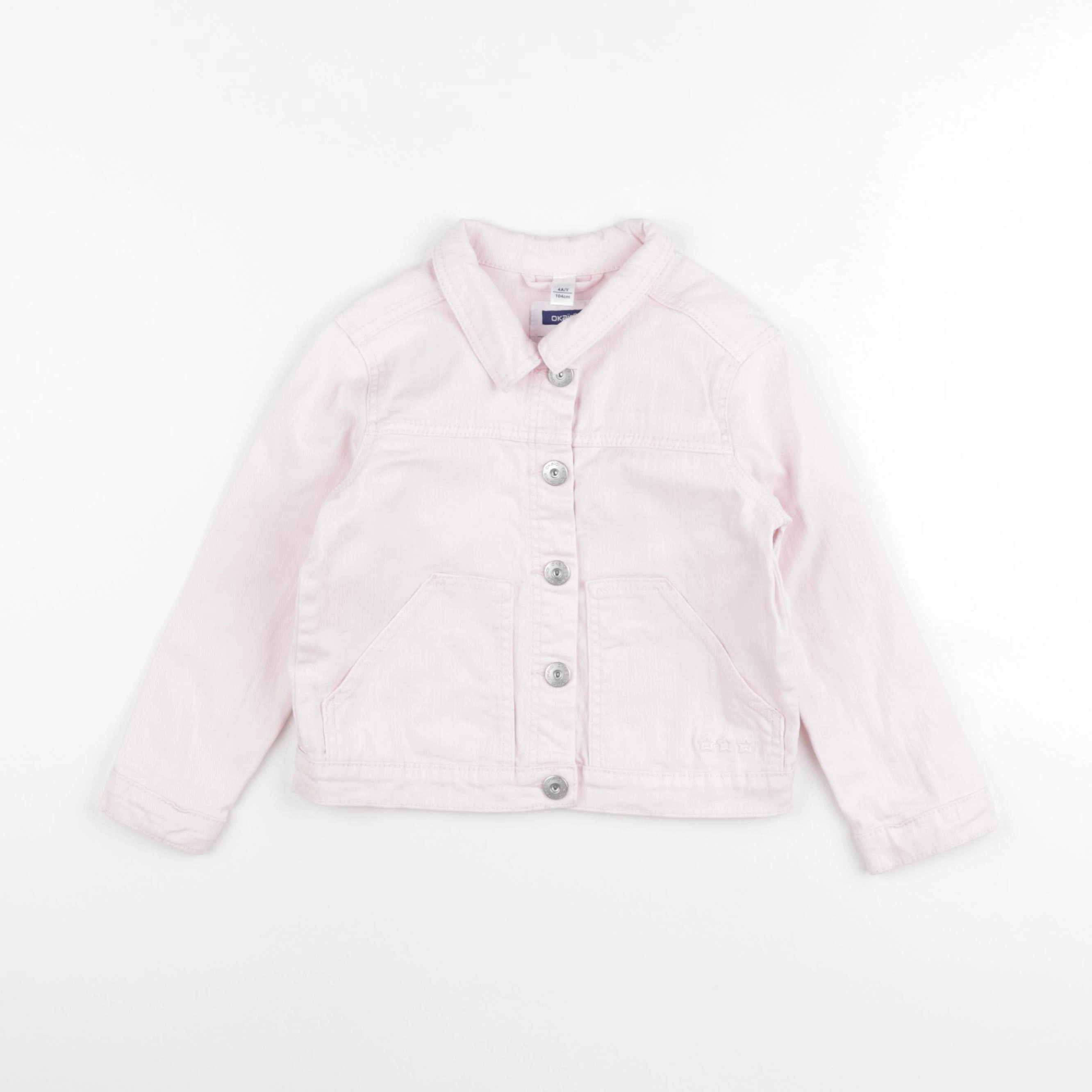 Okaidi - veste rose - 4 ans