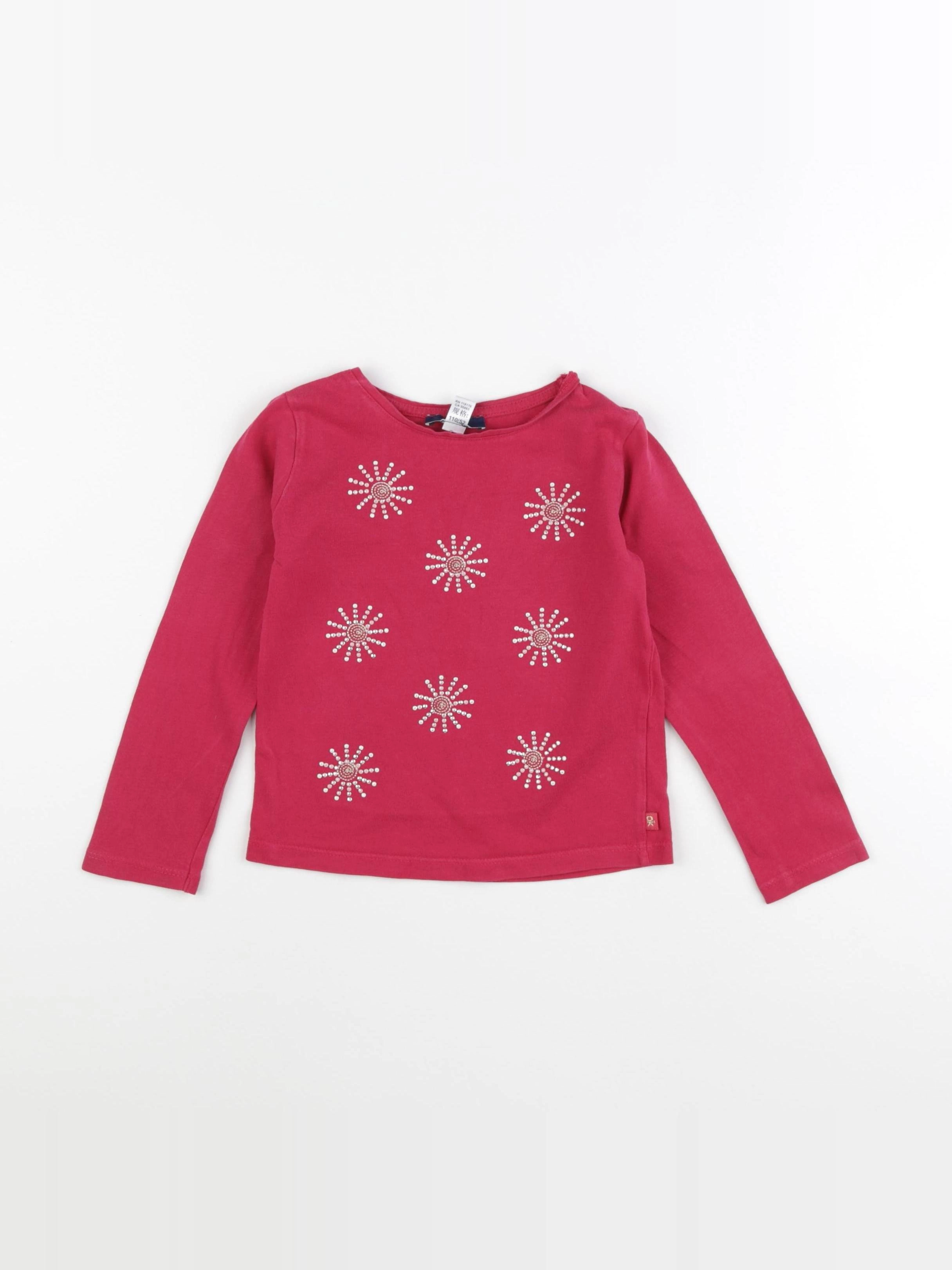 Okaidi - tee-shirt rose - 4 ans
