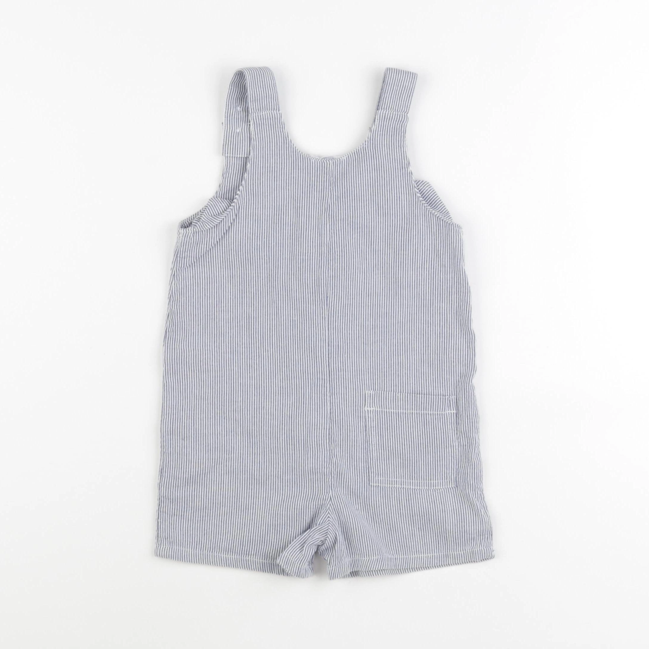 Boutchou - salopette blanc, bleu - 24 mois