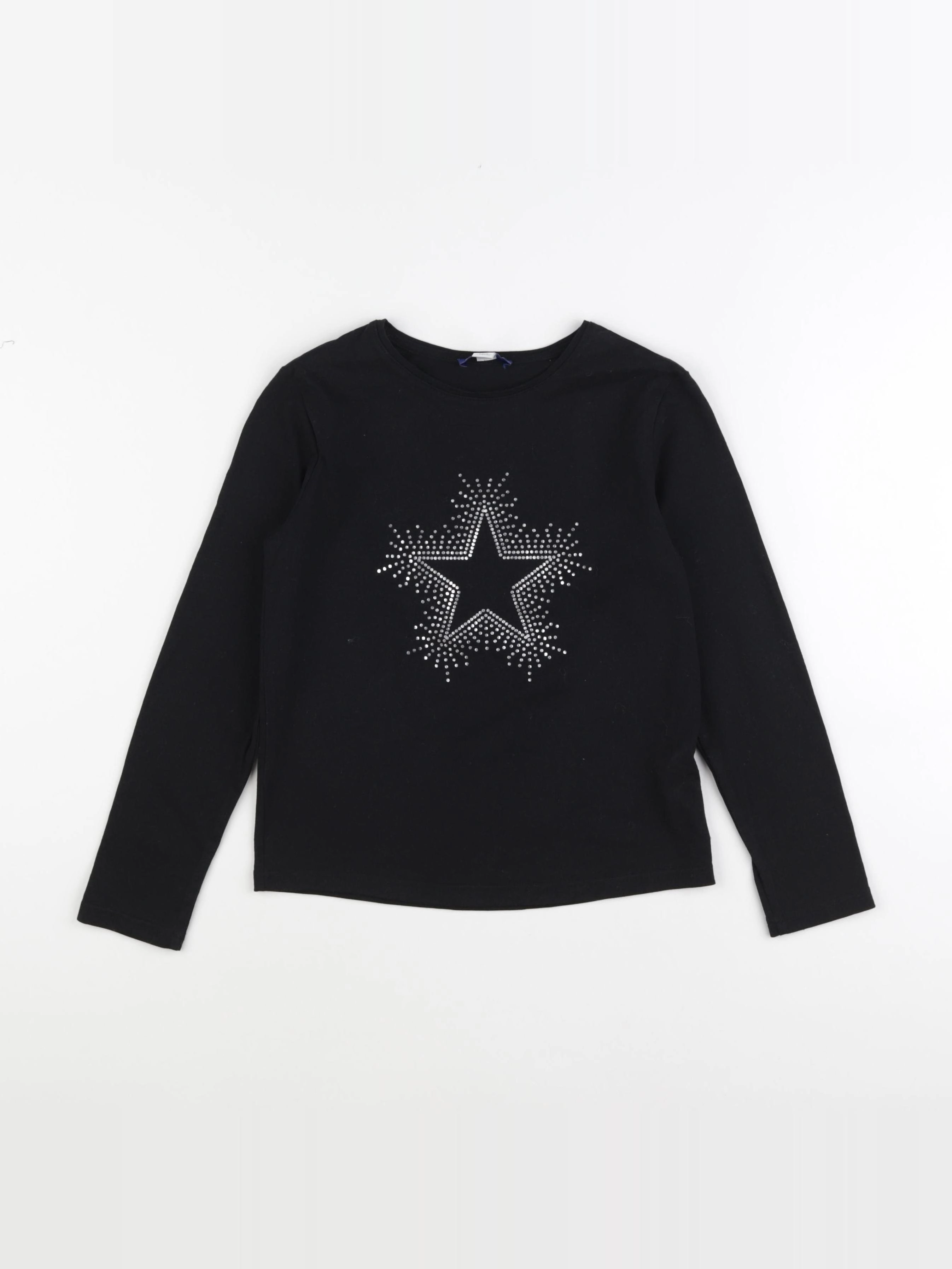 Okaidi - tee-shirt noir - 8 ans