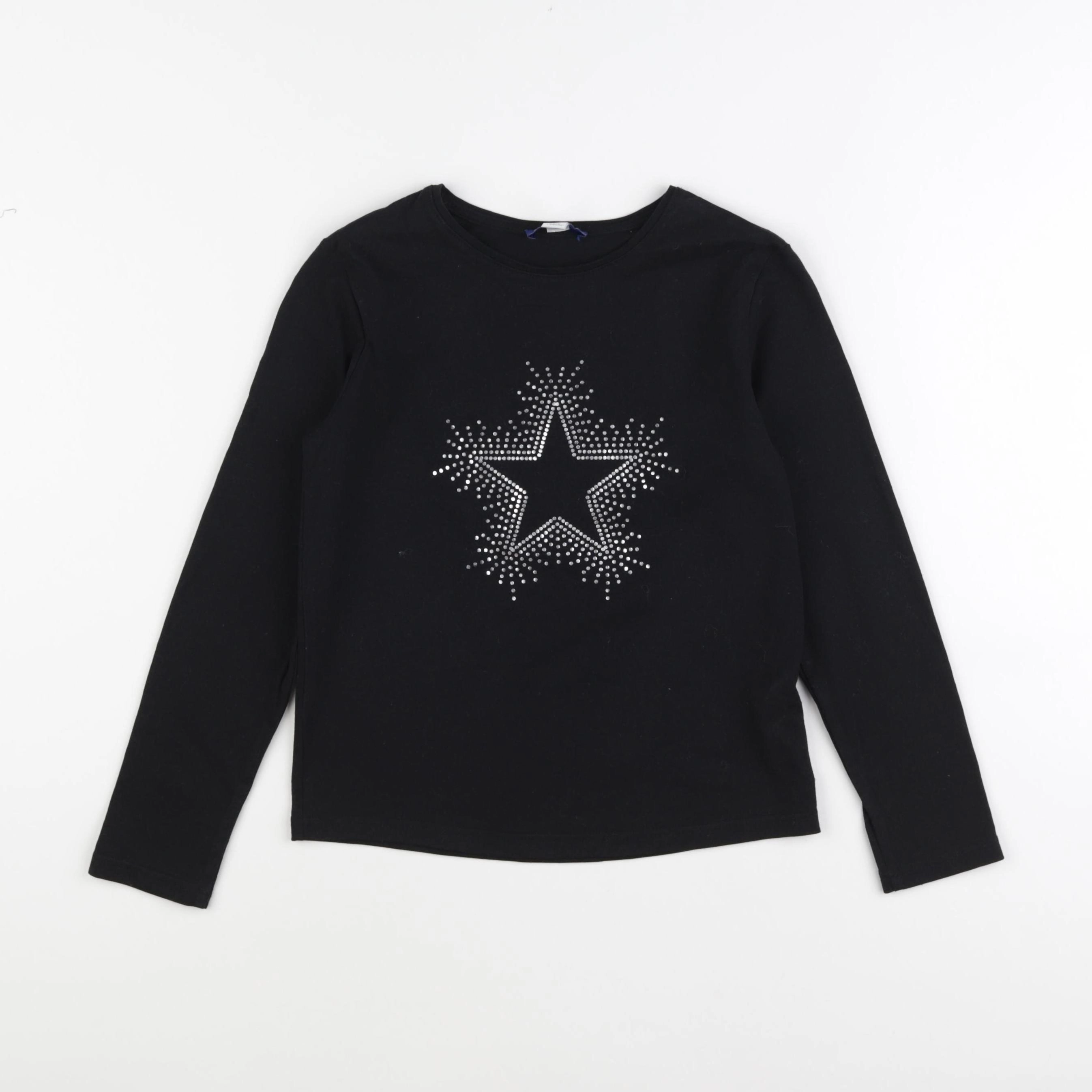 Okaidi - tee-shirt noir - 8 ans