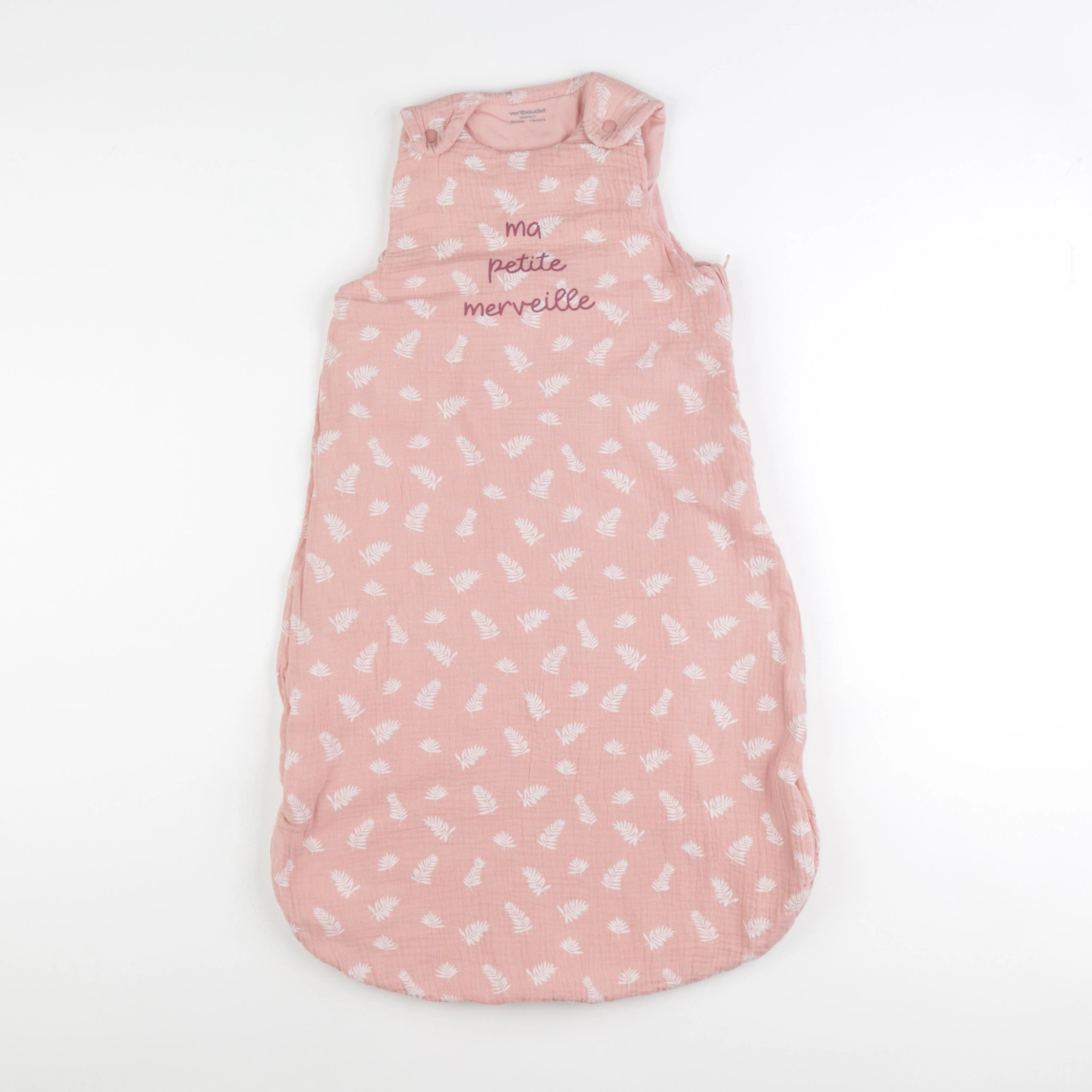 Vertbaudet - gigoteuse rose - 6/18 mois