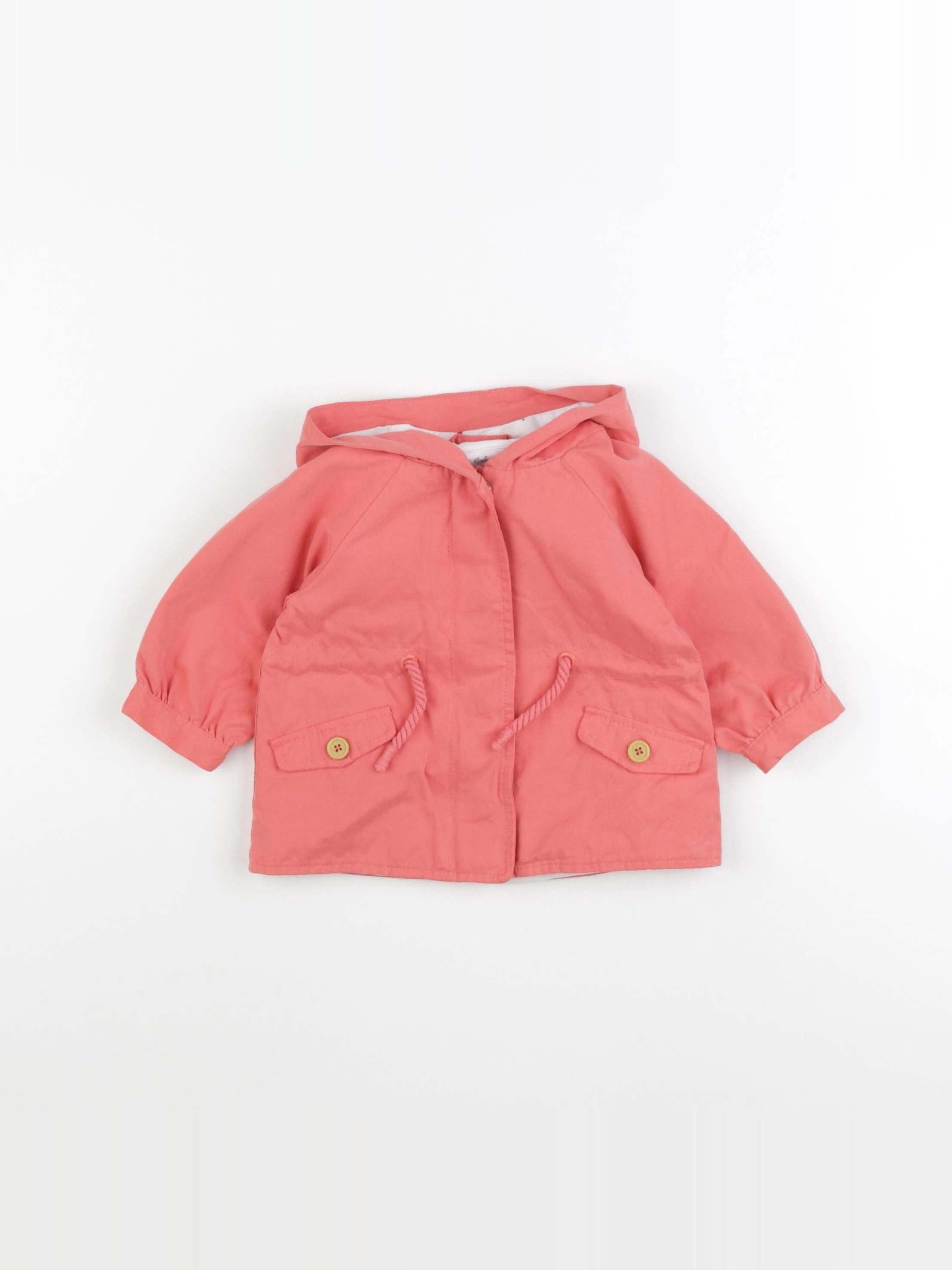 Vertbaudet - parka rose - 6 mois