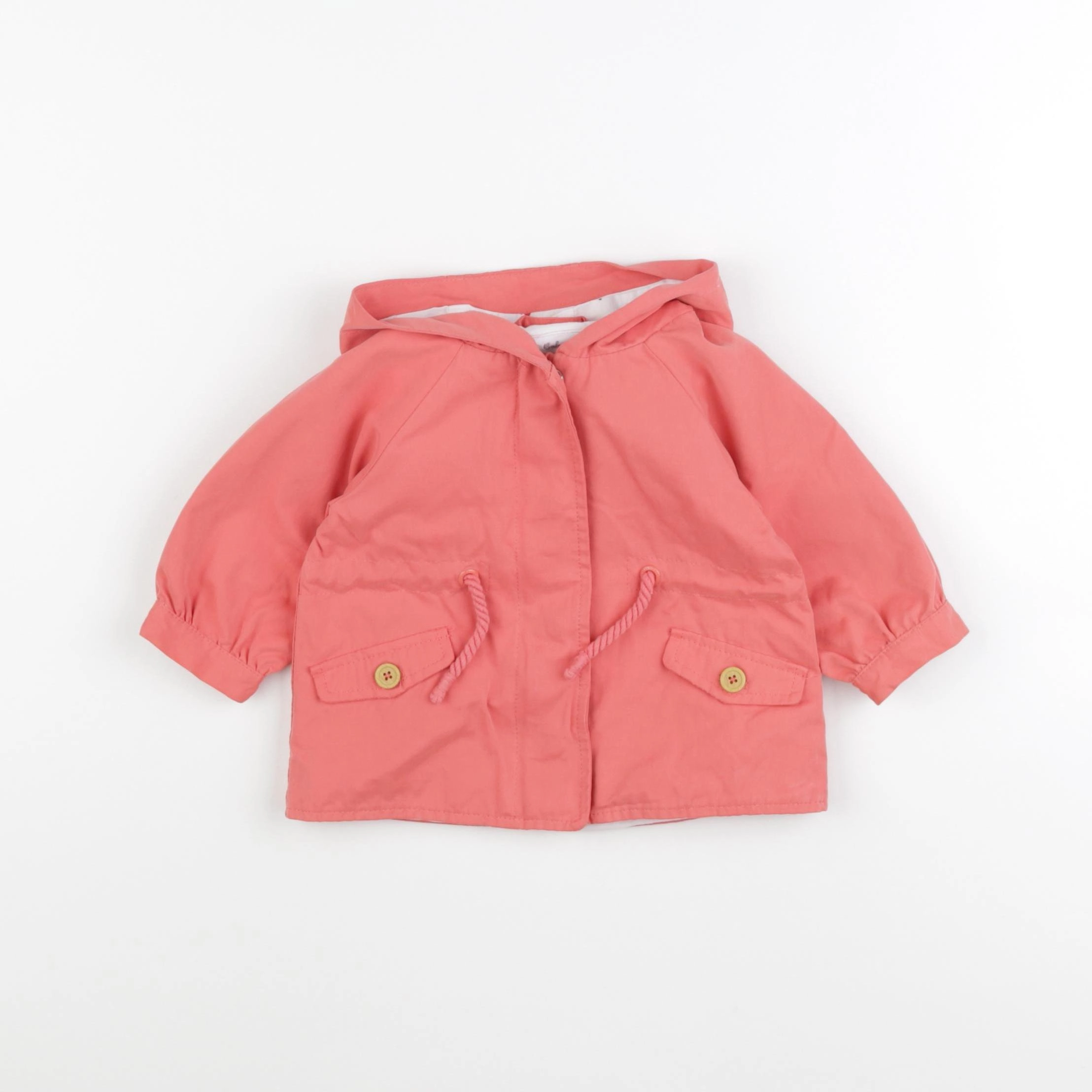 Vertbaudet - parka rose - 6 mois