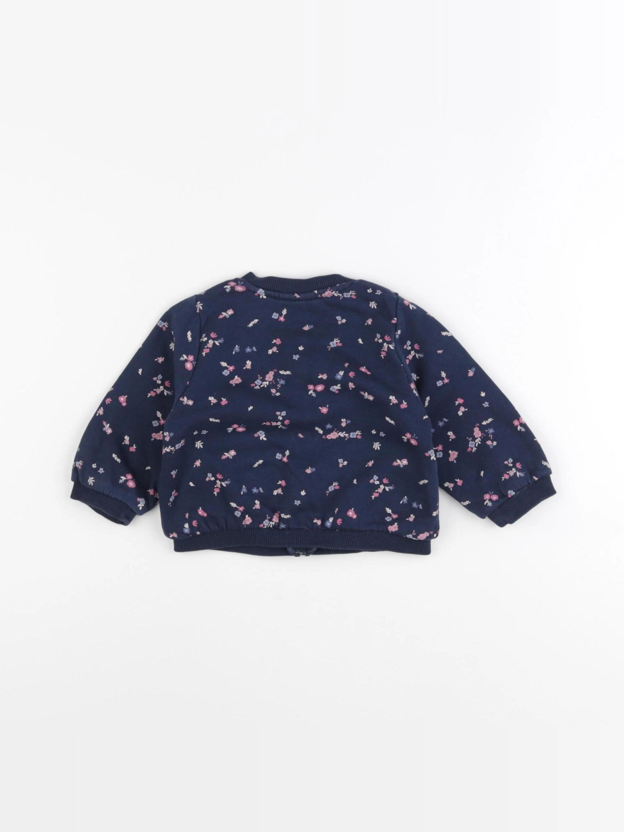 Tape à l'oeil - sweat bleu - 6 mois