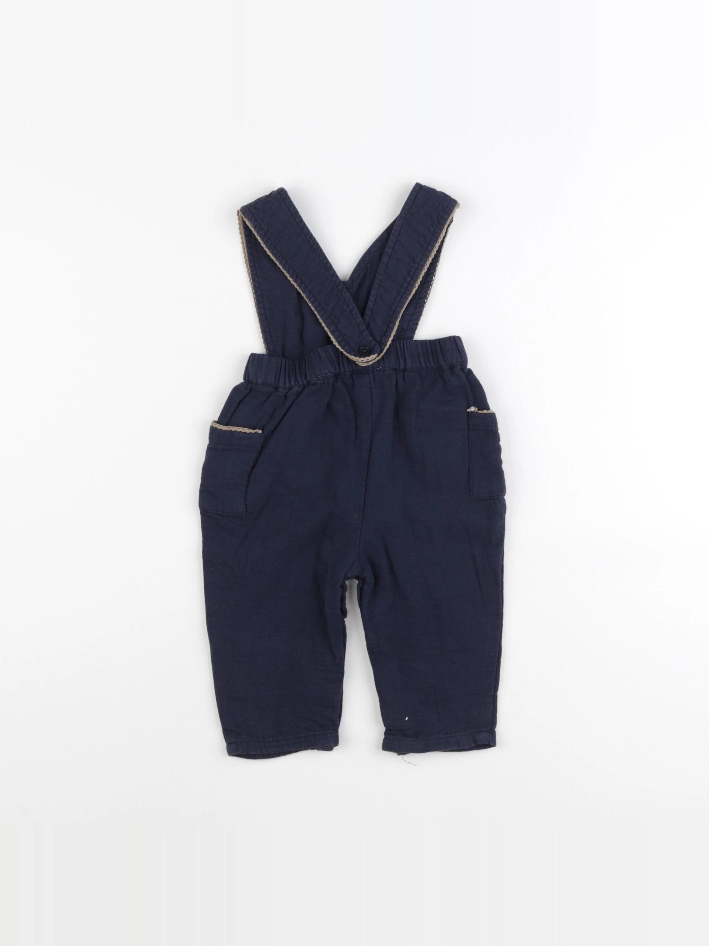Boutchou - combinaison bleu - 6 mois