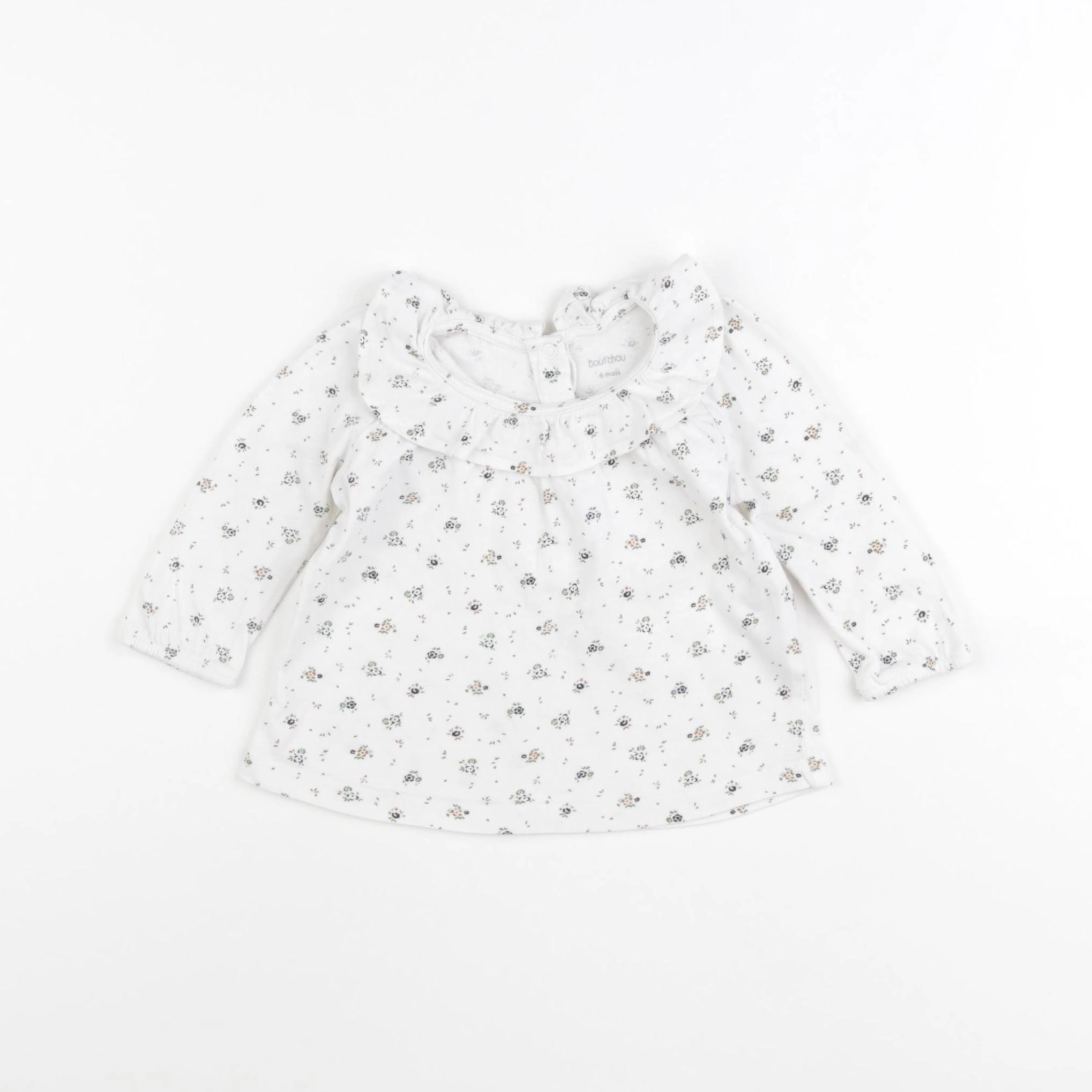 Boutchou - tee-shirt multicolore - 6 mois