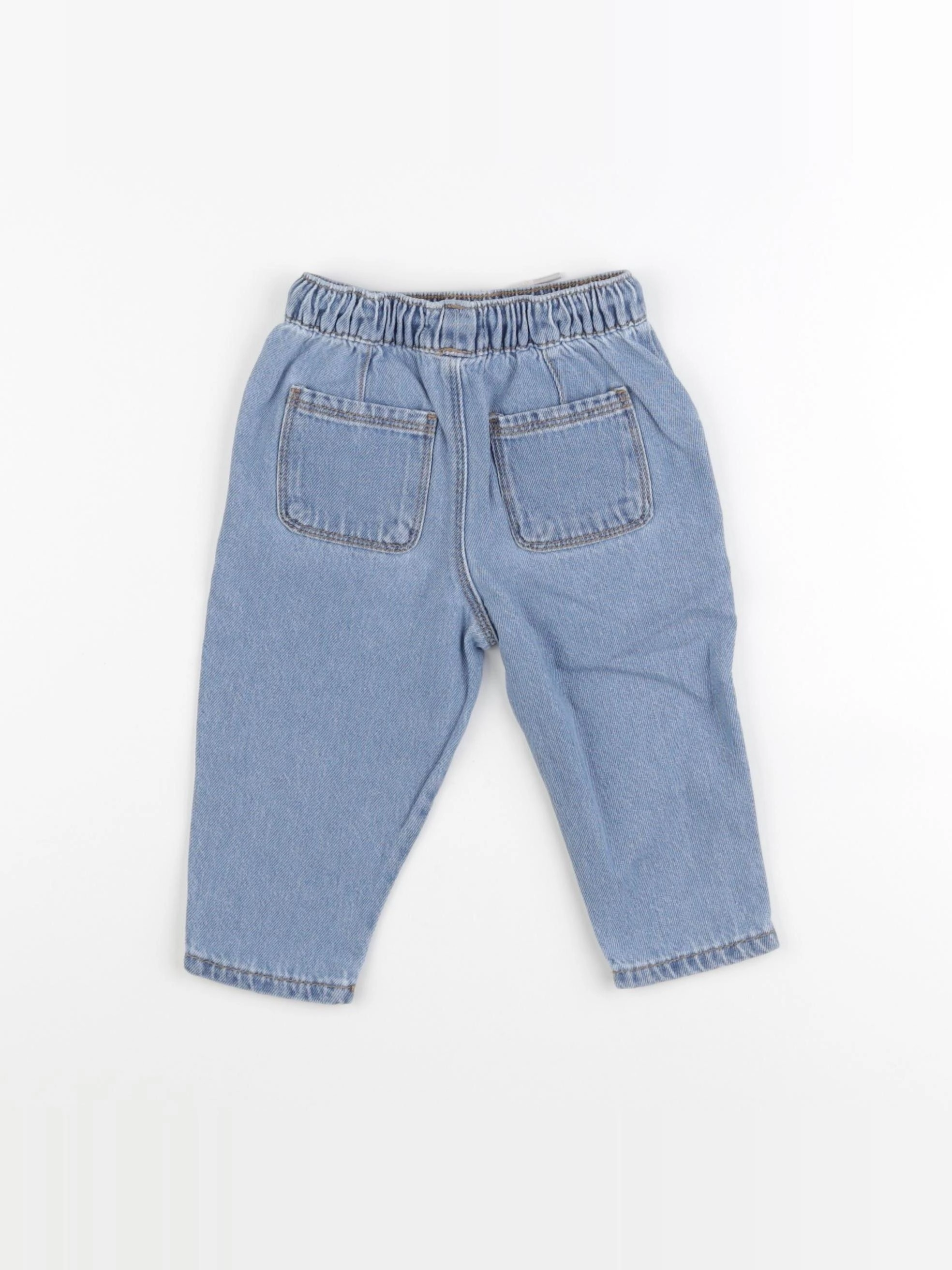 Vertbaudet - jean bleu - 6 mois