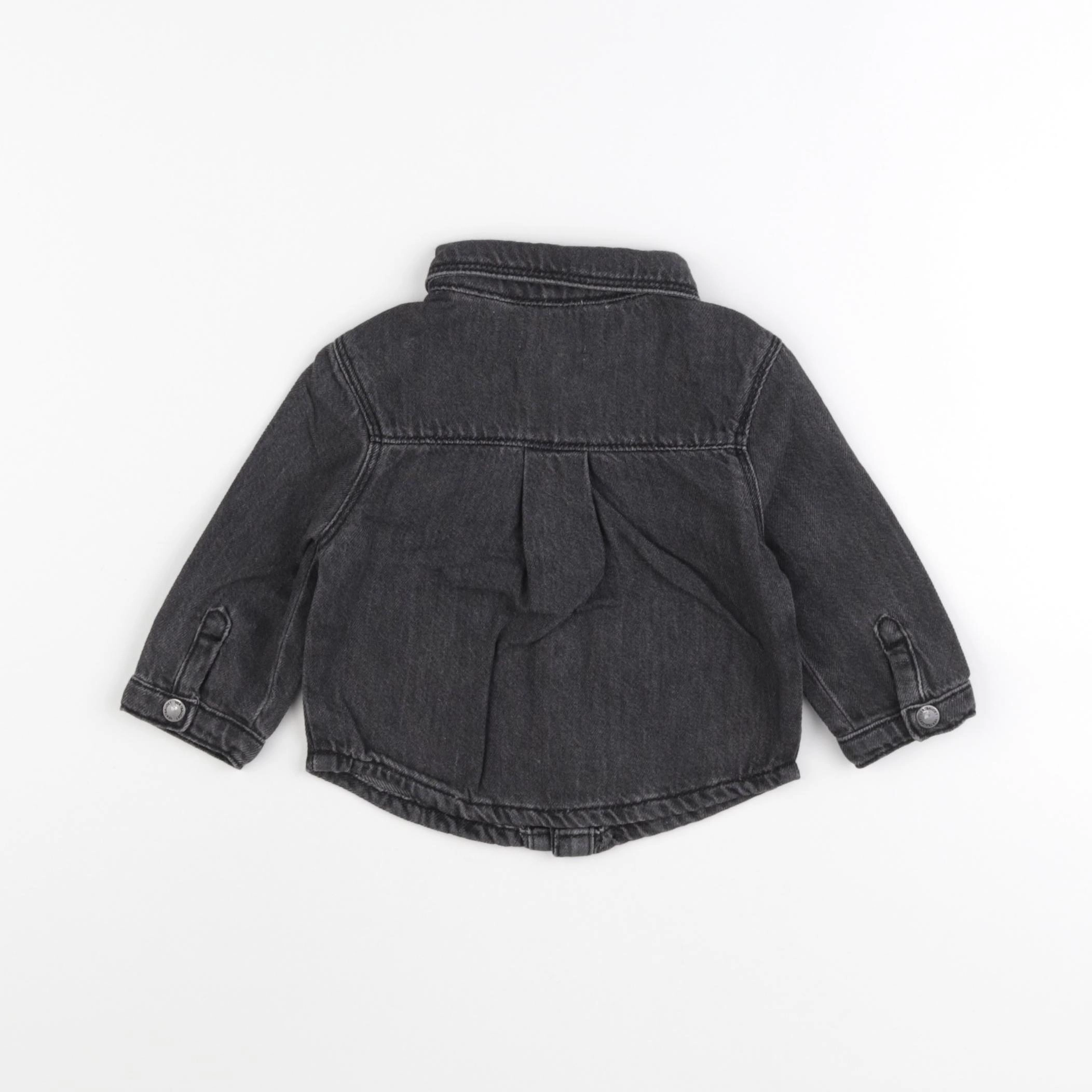 Vertbaudet - chemise noir - 6 mois
