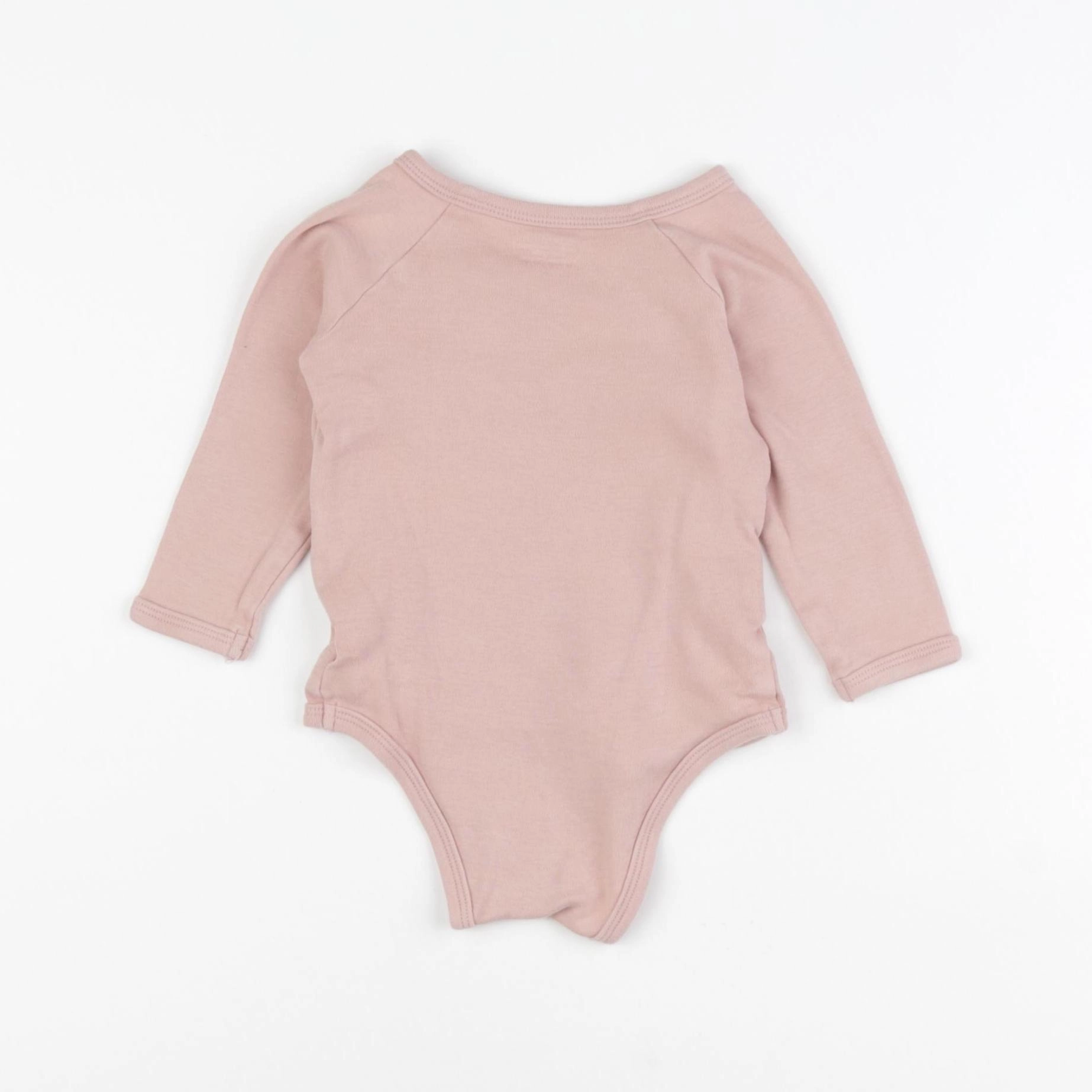 Vertbaudet - body rose - 12 mois