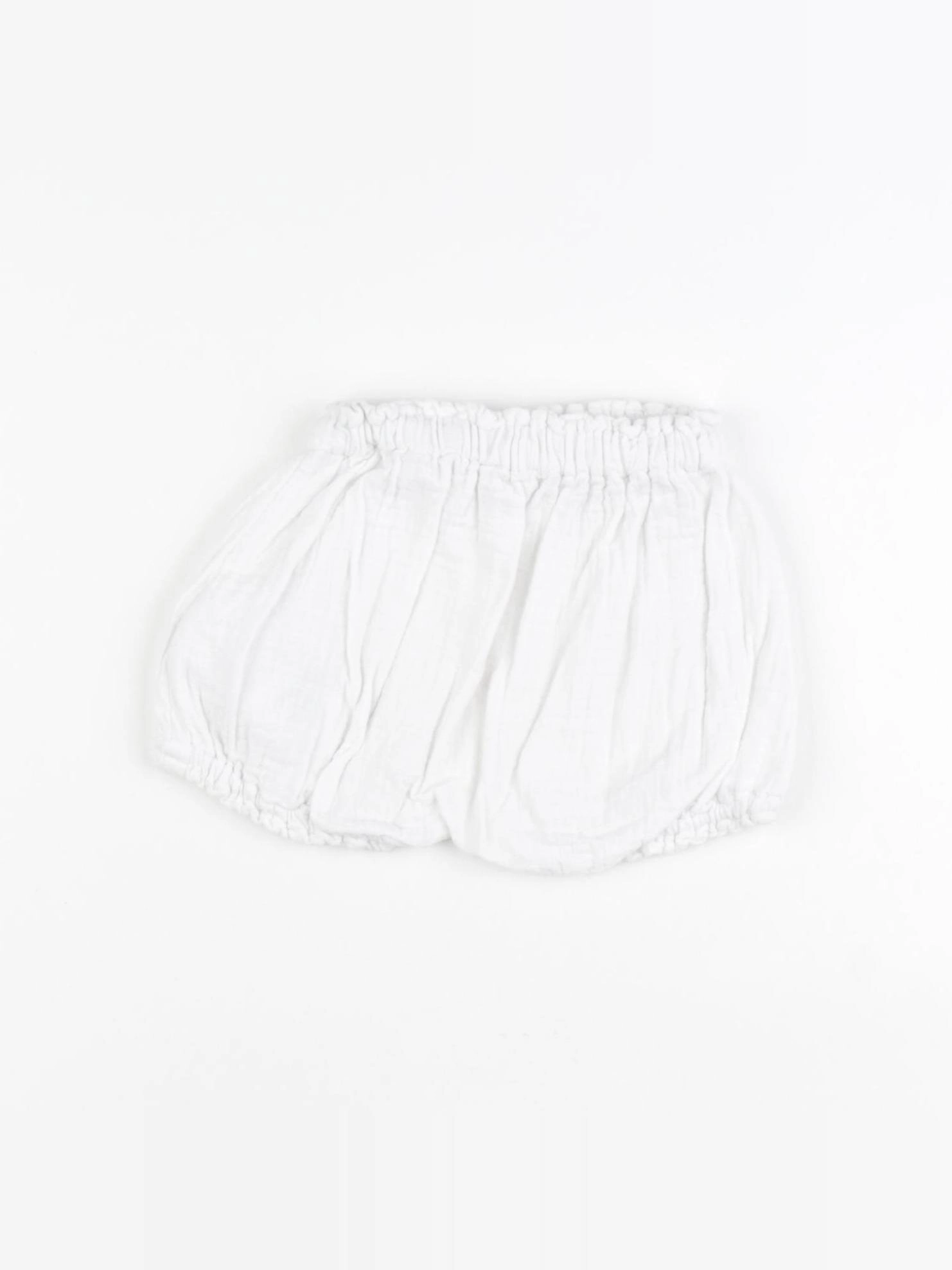 Vertbaudet - bloomer blanc - 6 mois