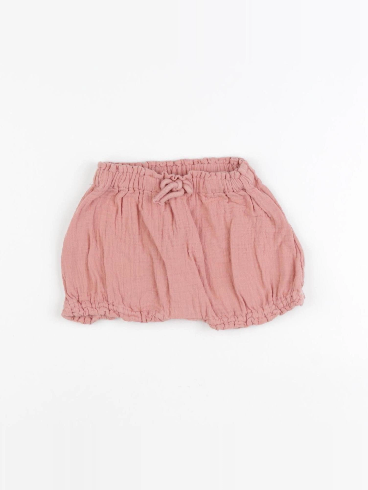 Vertbaudet - bloomer rose - 6 mois