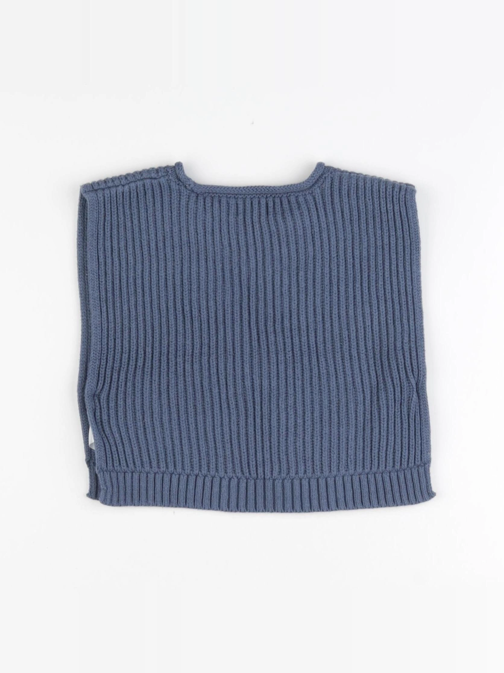 Vertbaudet - pull bleu - 12 mois