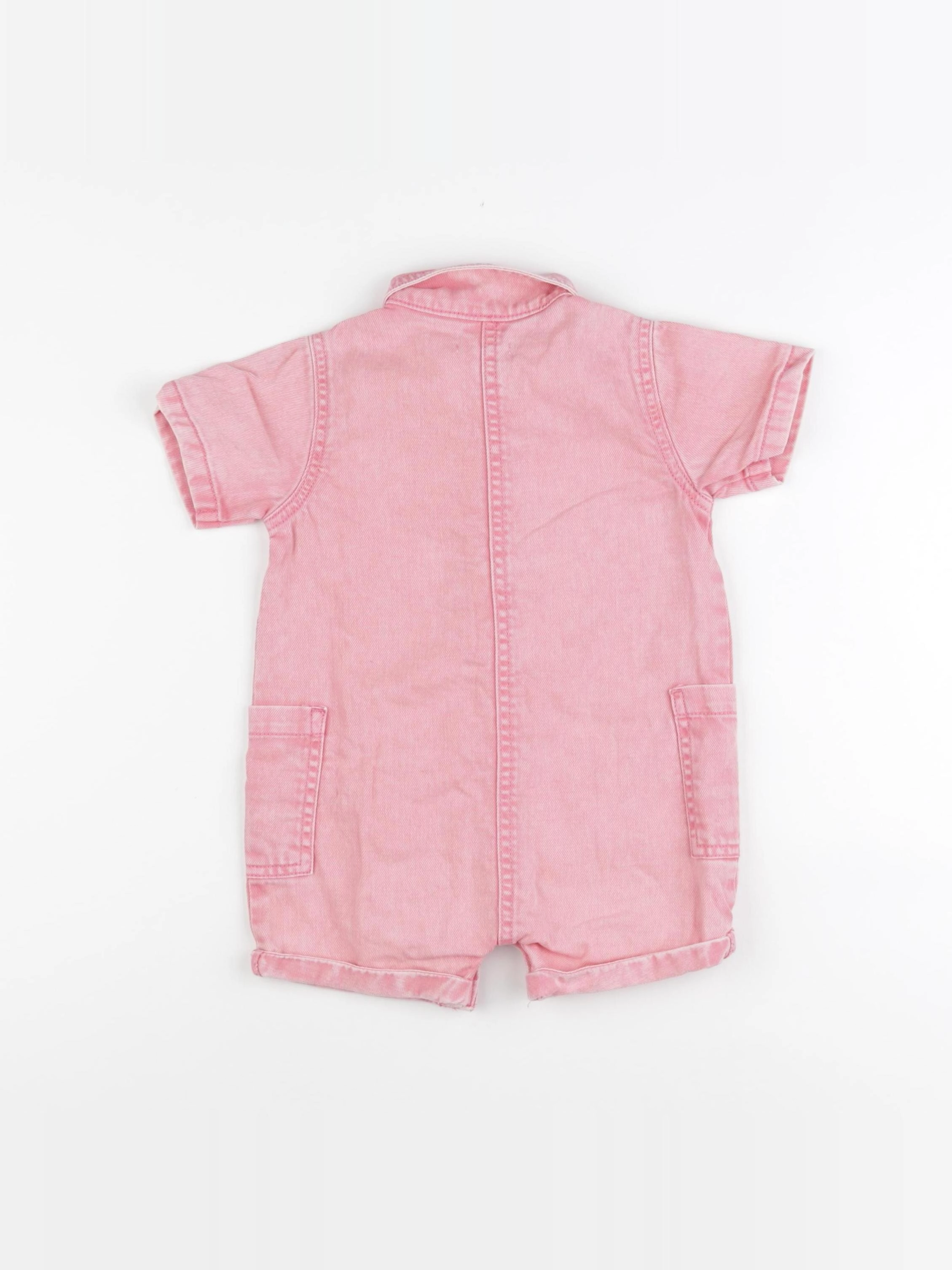 Vertbaudet - combinaison rose - 18 mois