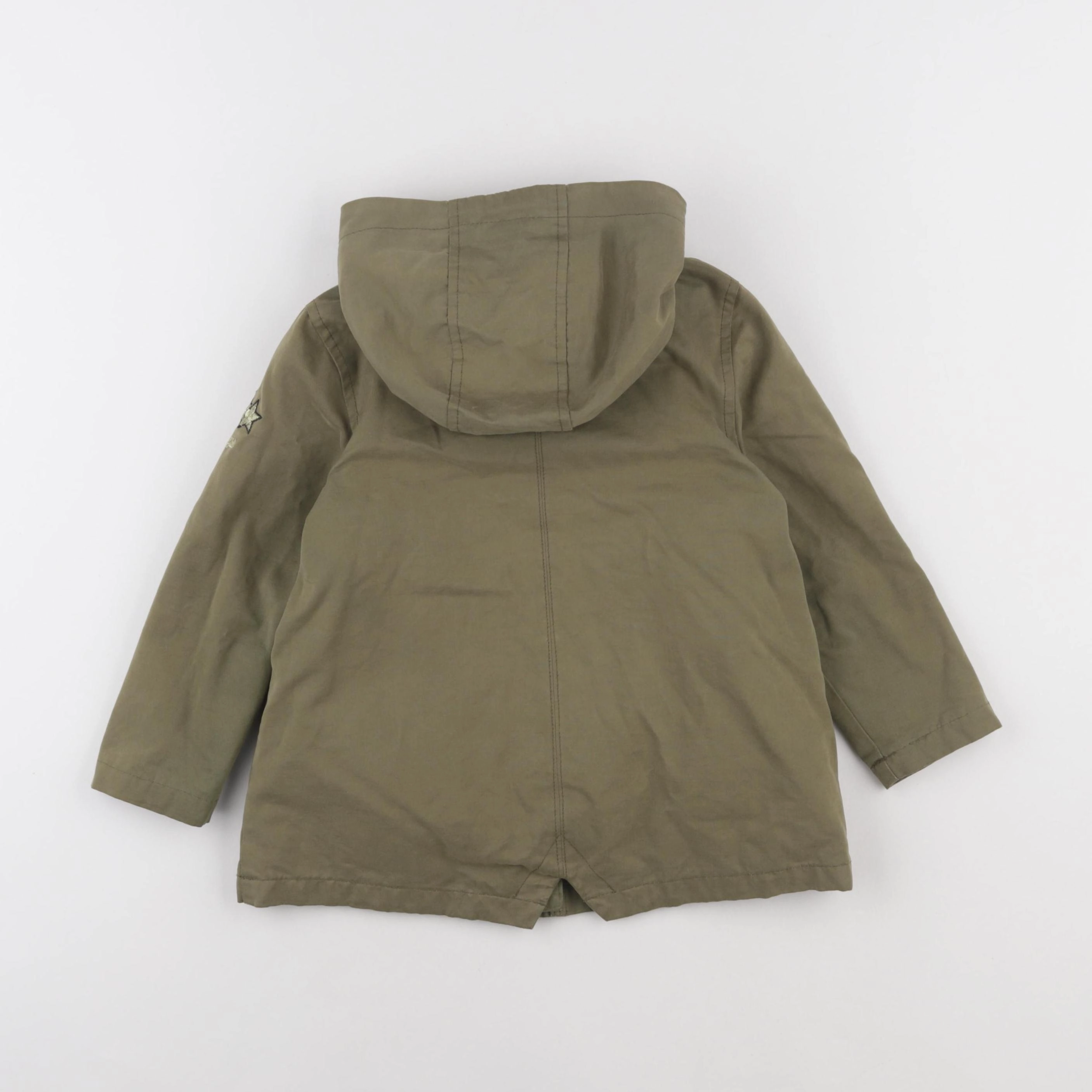 Vertbaudet - manteau vert - 4 ans
