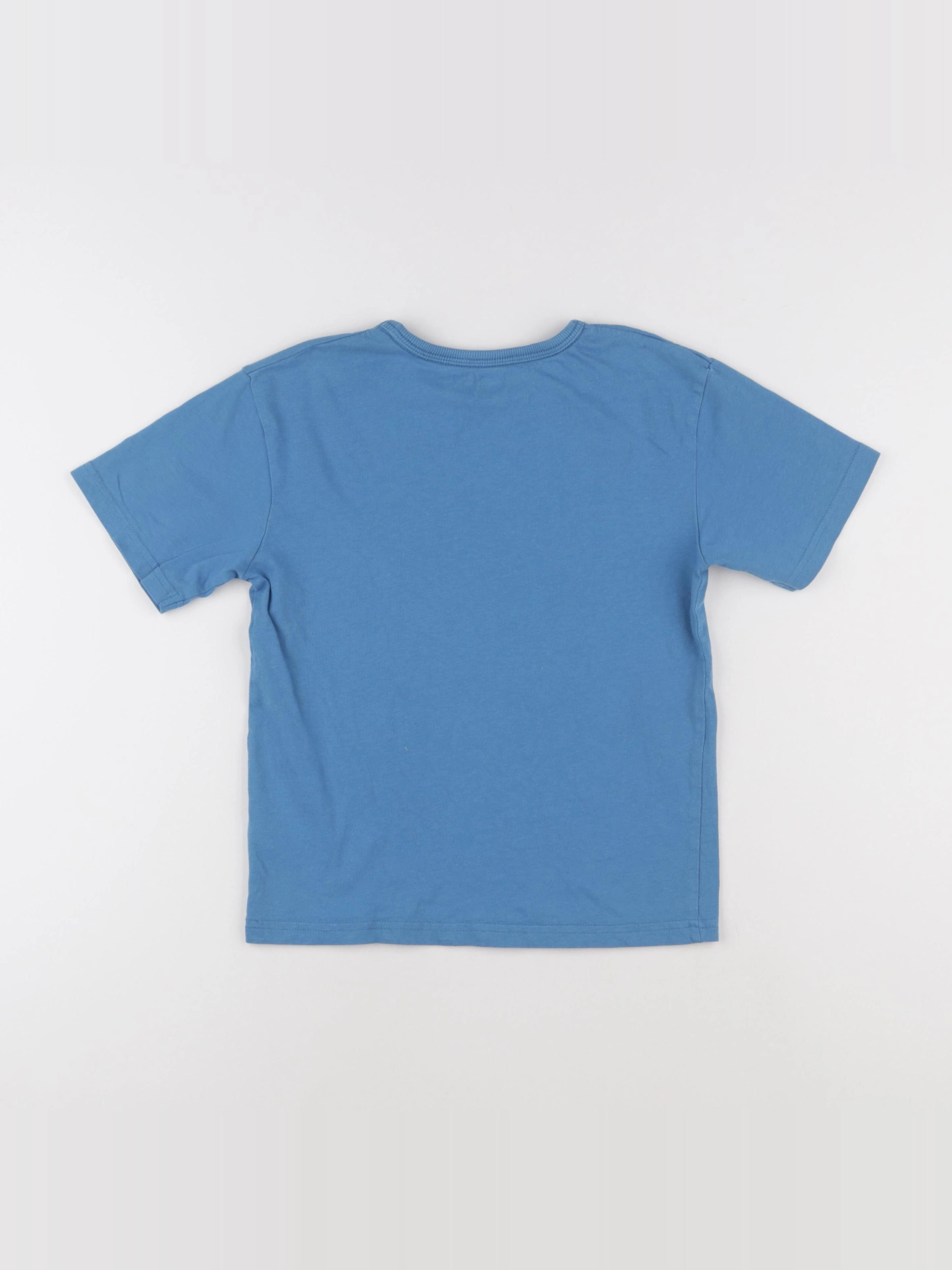 Vertbaudet - tee-shirt bleu - 10 ans