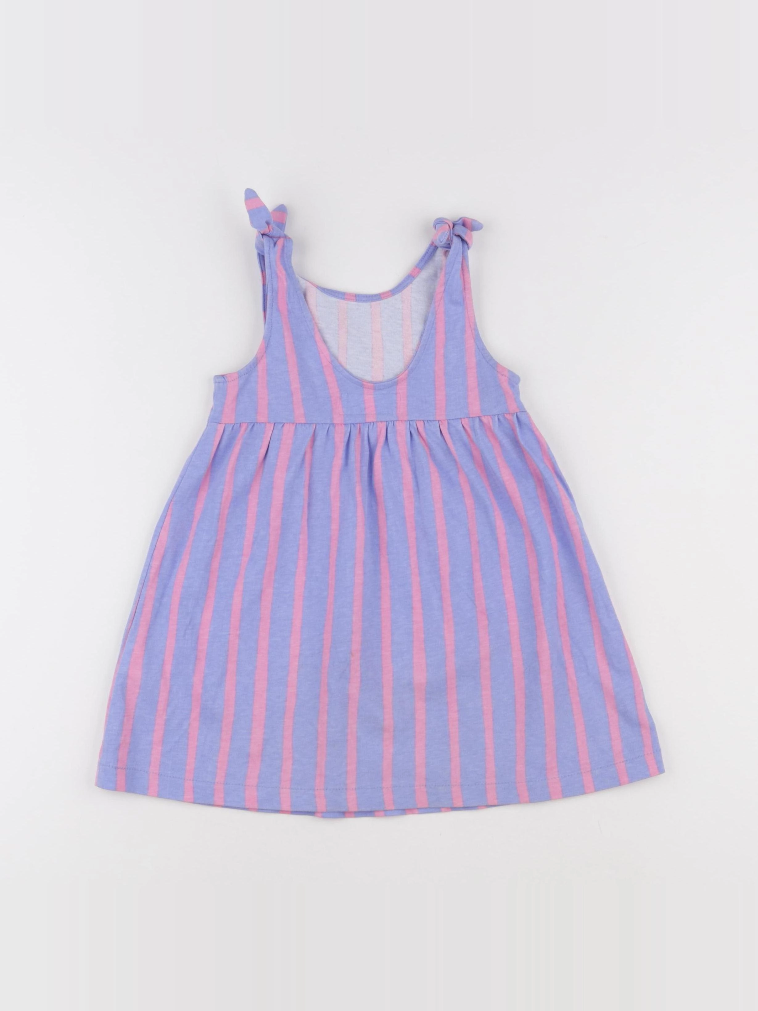 Zara - robe violet, rose - 3 ans