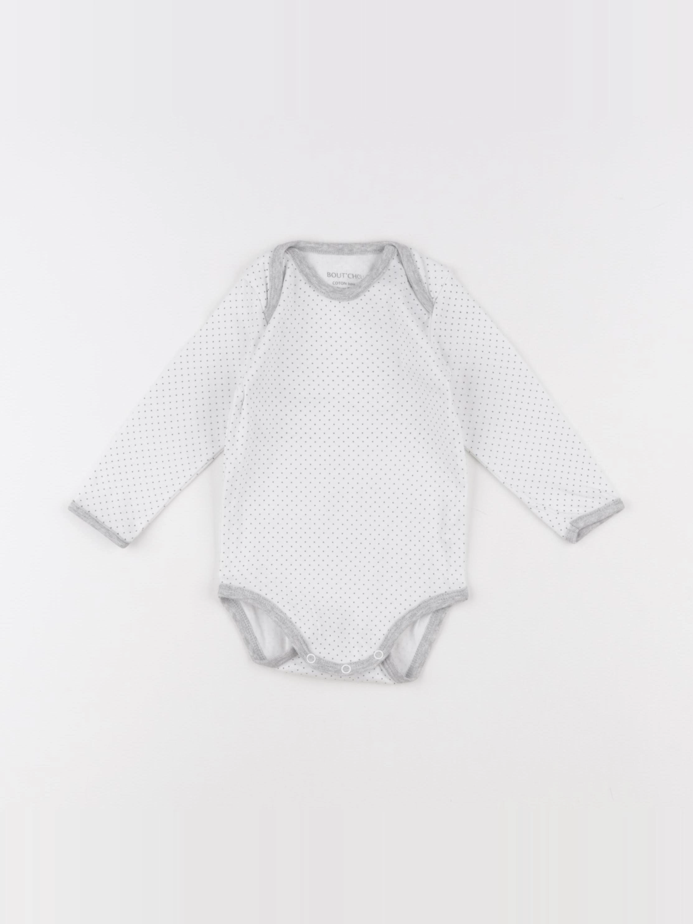 Boutchou - body gris - 12 mois