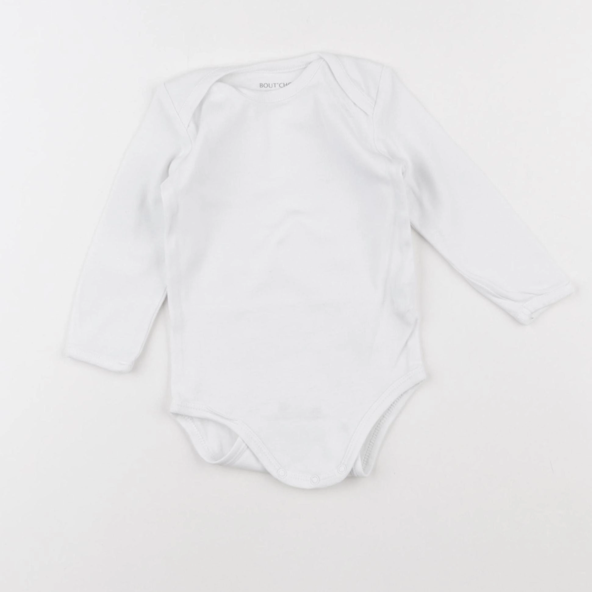 Boutchou - body blanc - 12 mois